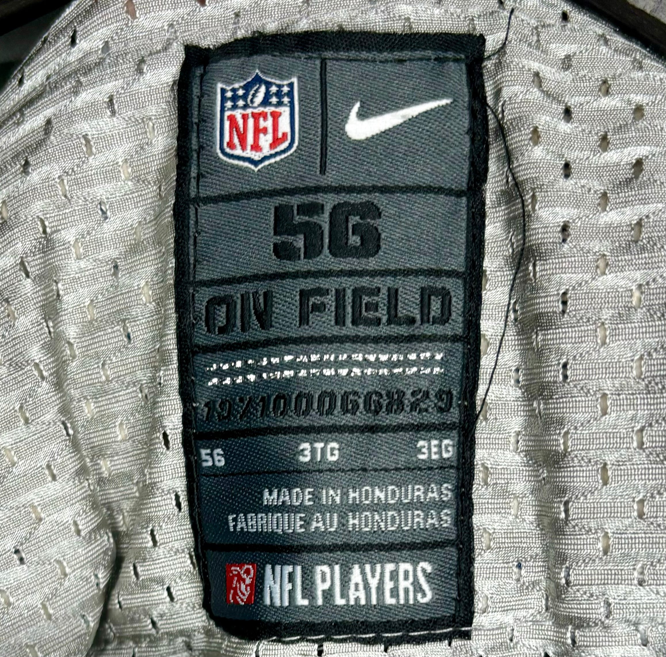 Nike NFL Seattle Seahawks Jersey #3 Russell Wilson Grau Größe XXL