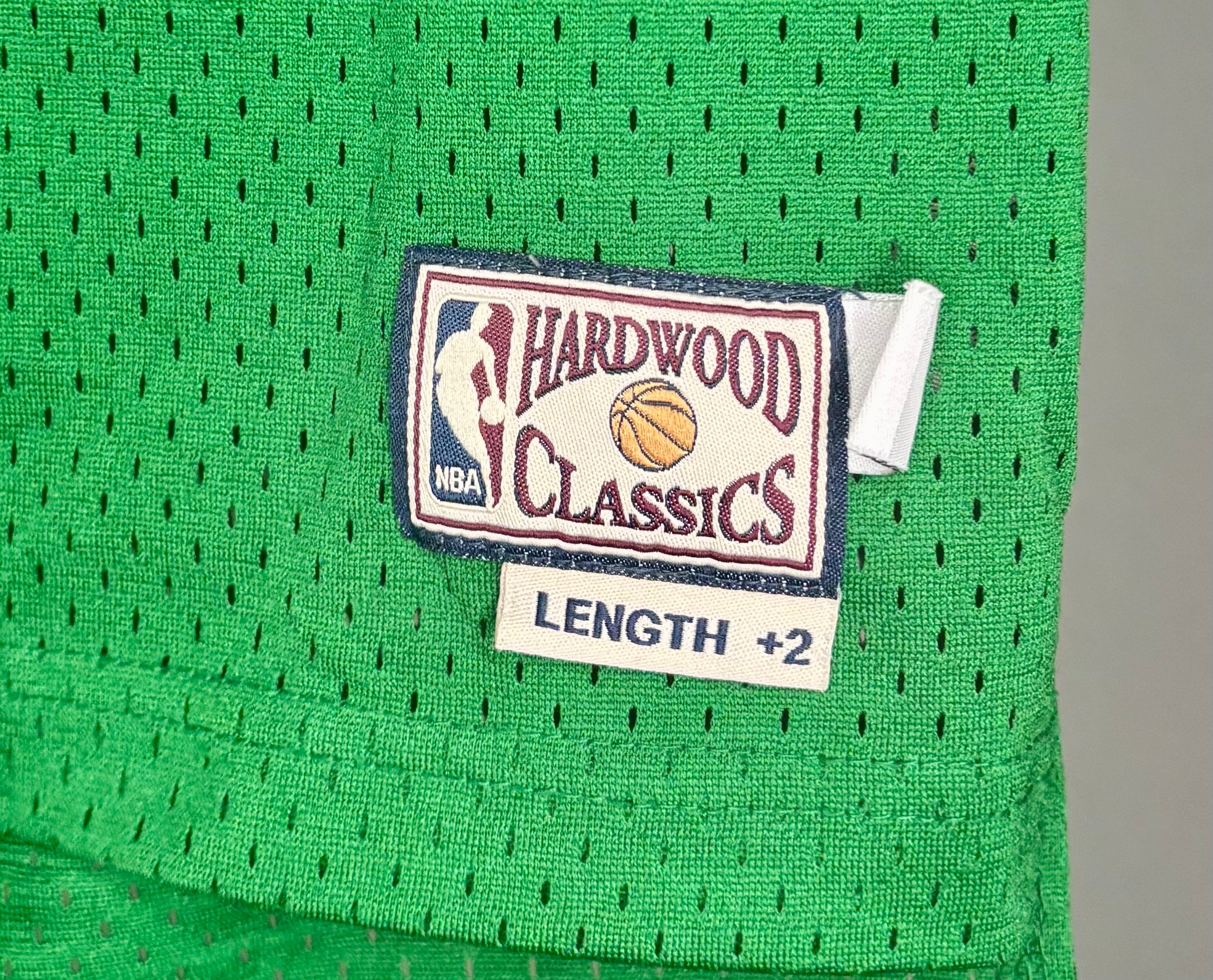 Adidas Vintage NBA Hardwood Classics Boston Celtics Jersey #33 Larry Bird Grün Größe M Kinder