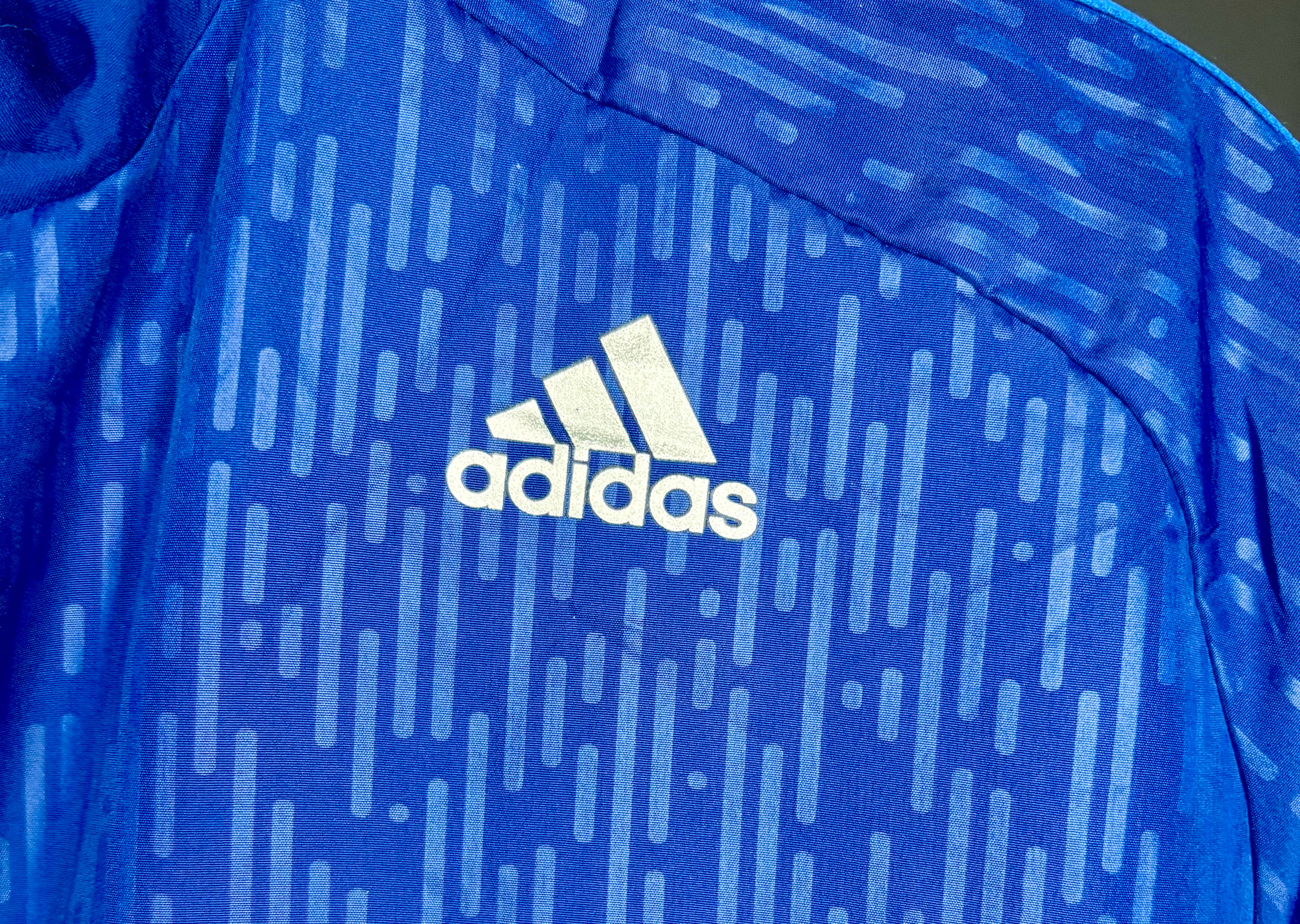 Adidas ClimaCool Trainingsjacke Blau Größe XL Kinder
