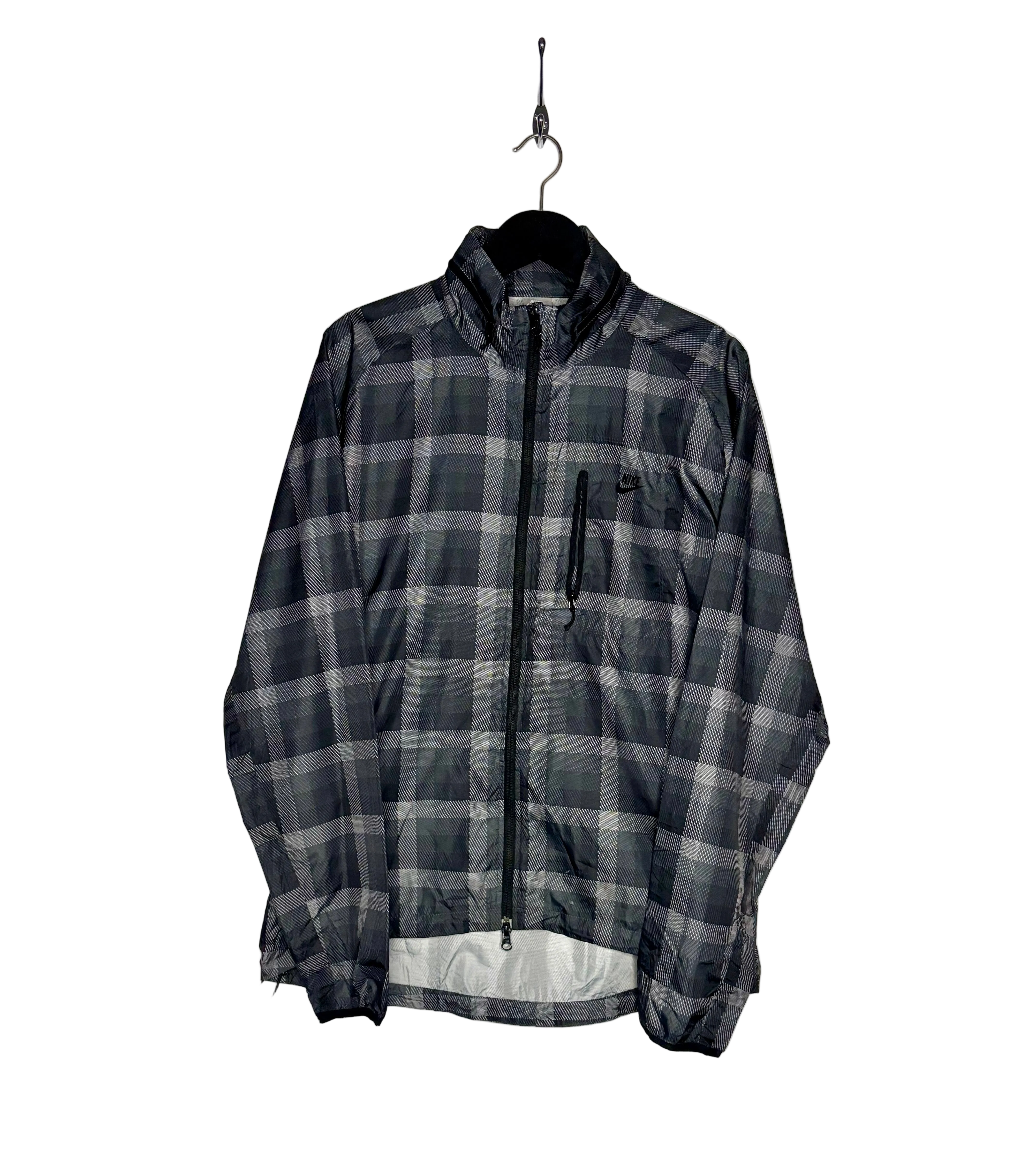 Nike Windbreaker Grau Größe L
