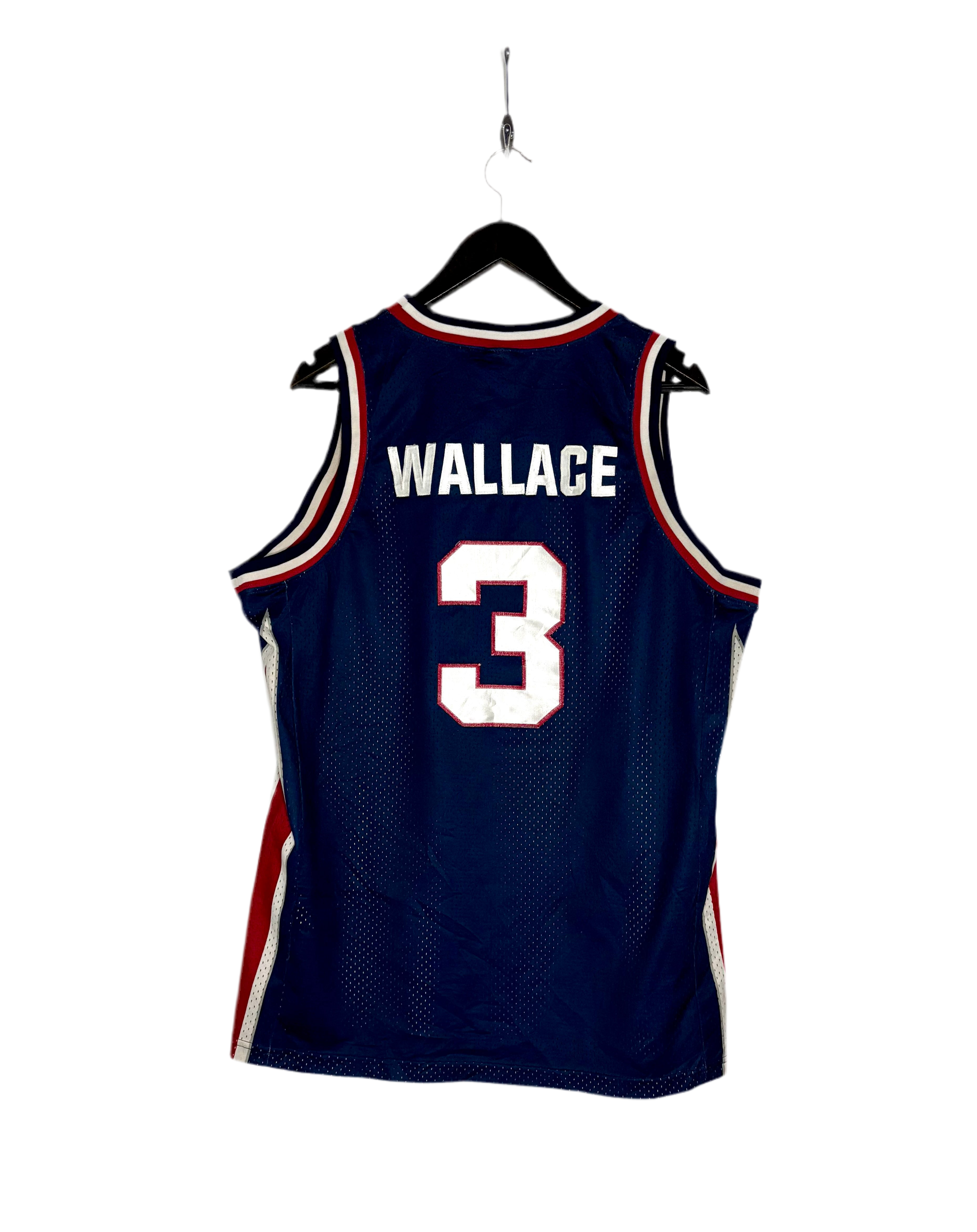 Nike NBA Detroit Pistons Jersey #3 Ben Wallace Blau Größe L