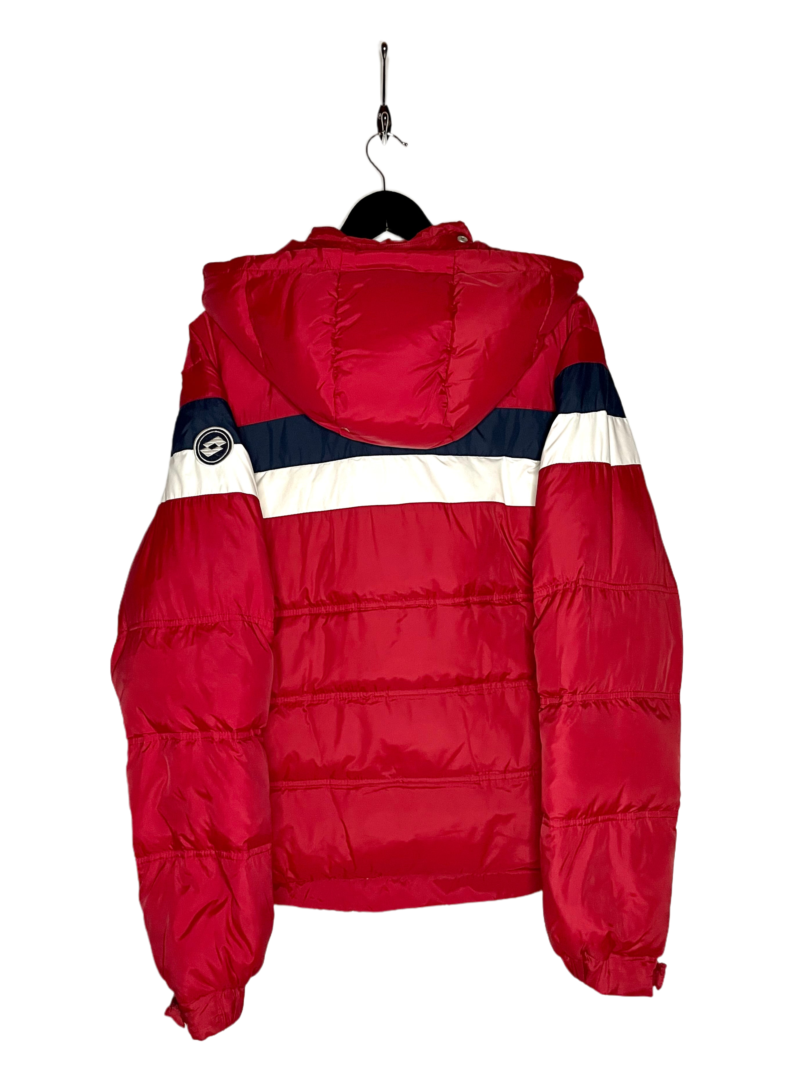 Lotto Winterjacke Rot/Blau/Weiß Größe L