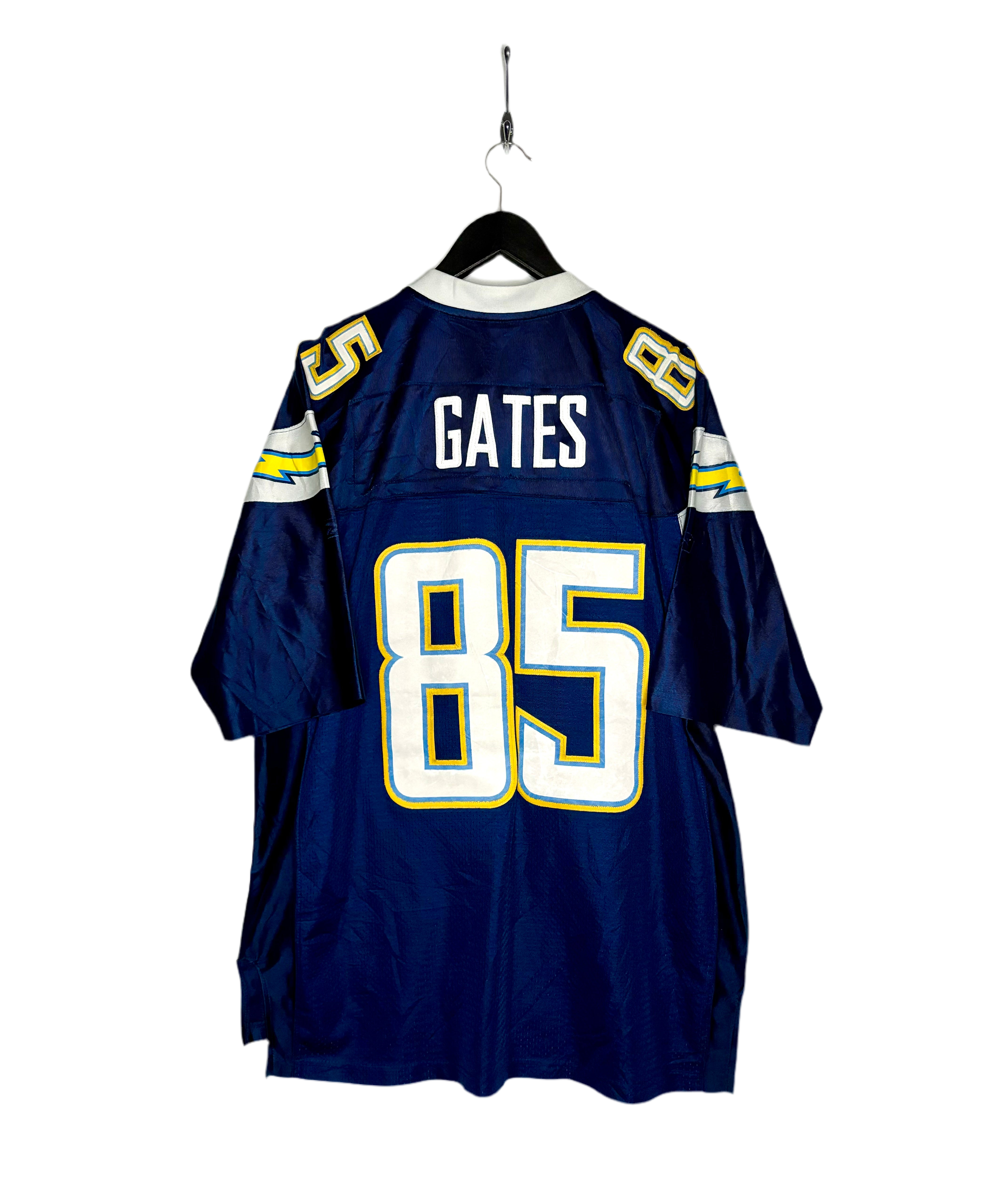 Reebok Vintage NFL Los Angeles Chargers Jersey #85 Antonio Gates Blau Größe XL