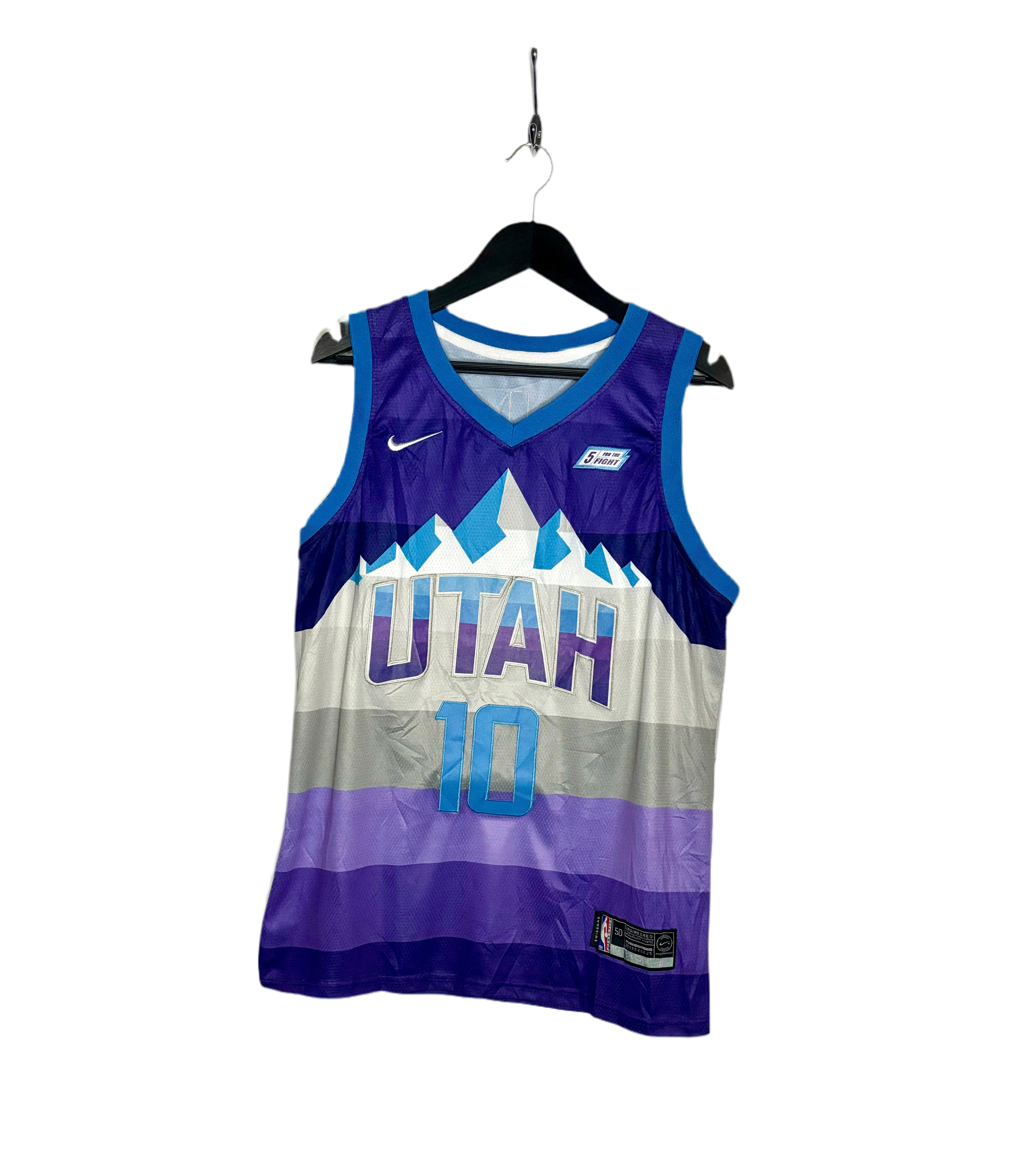 NBA Utah Jazz Trikot #10 Mike Conley Lila Größe L