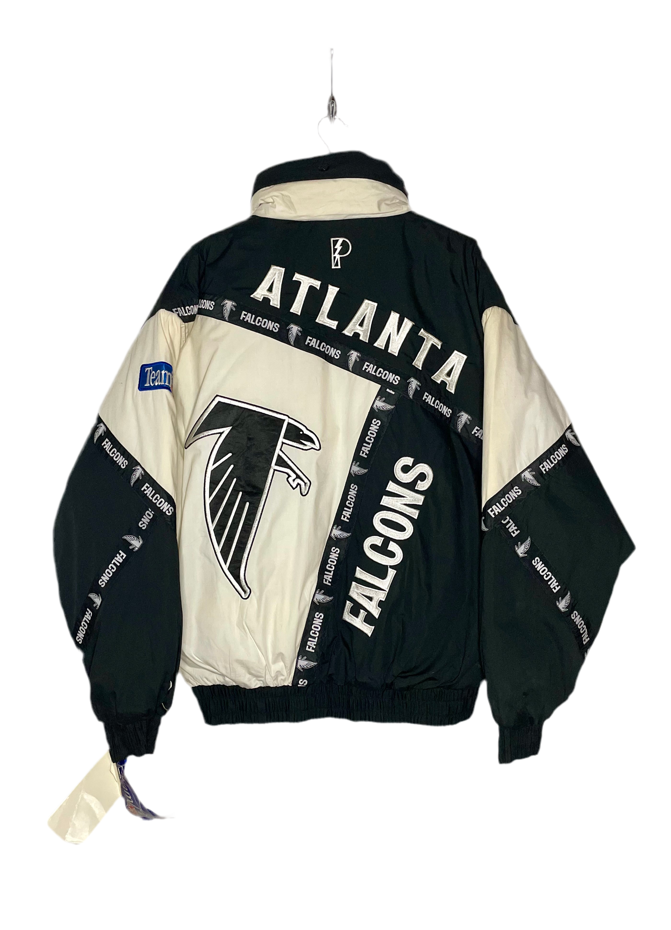 Pro Player Deadstock Atlanta Falcons Anorak Schwarz/Weiß Größe XL