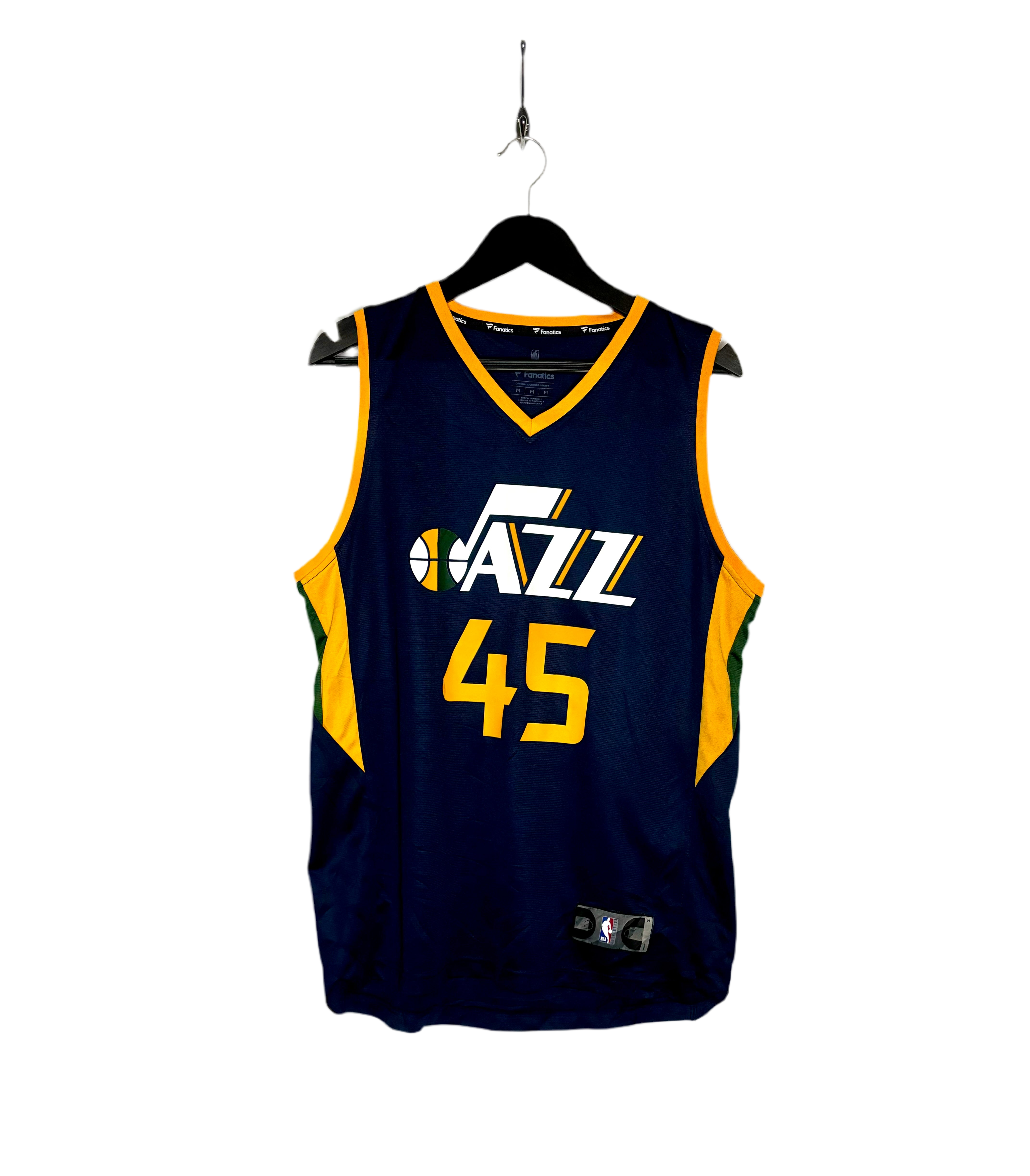 Fanatics NBA Utah Jazz Jersey #45 Donovan Mitchell Blau Größe M