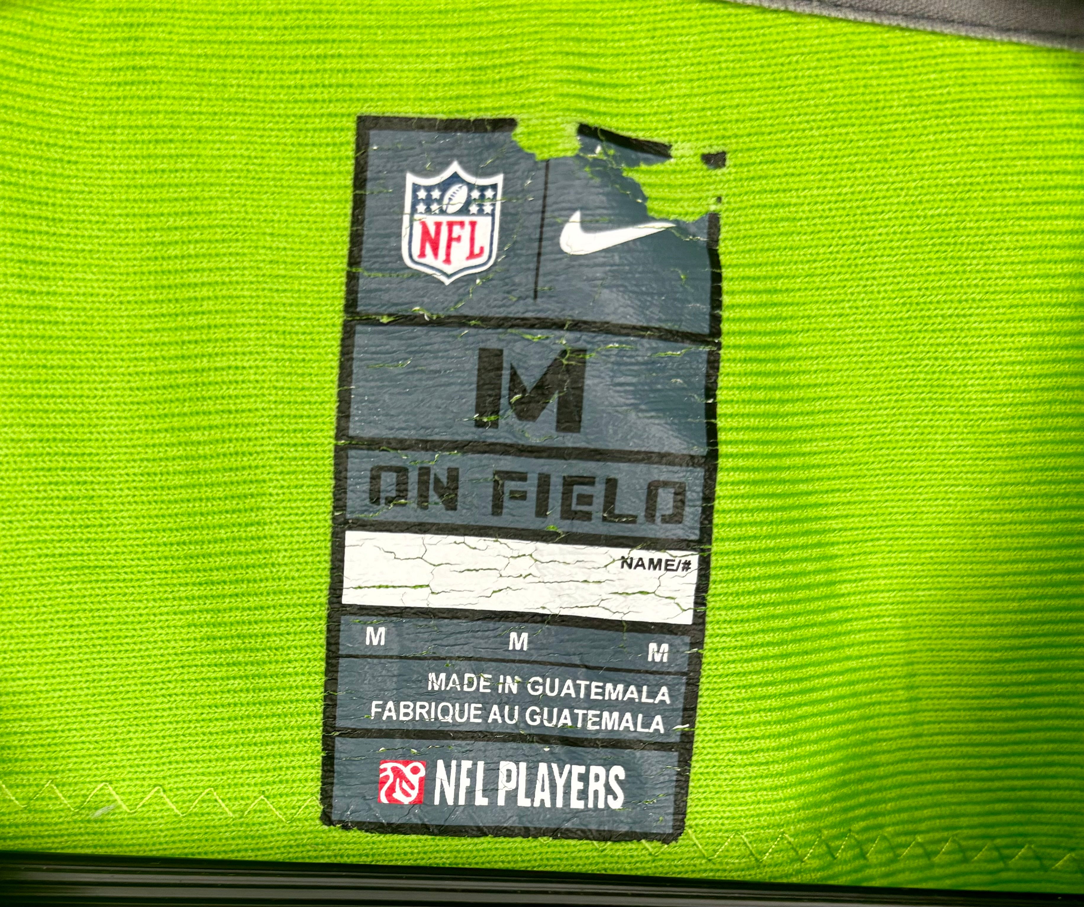 Nike NFL Seattle Seahawks Jersey #24 Marshawn Lynch Grün Größe M