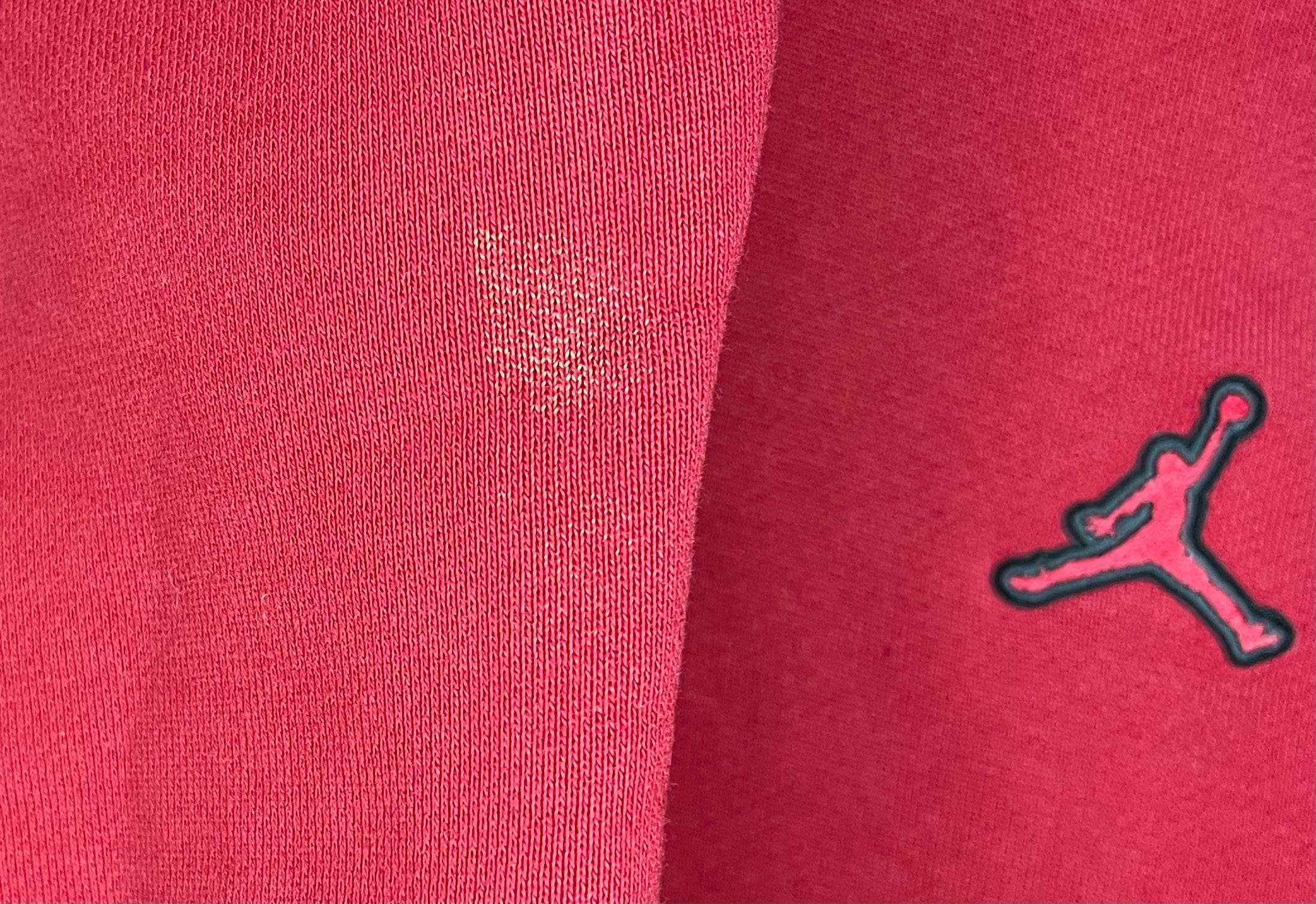 Air Jordan Vintage Hoodie Rot Größe L