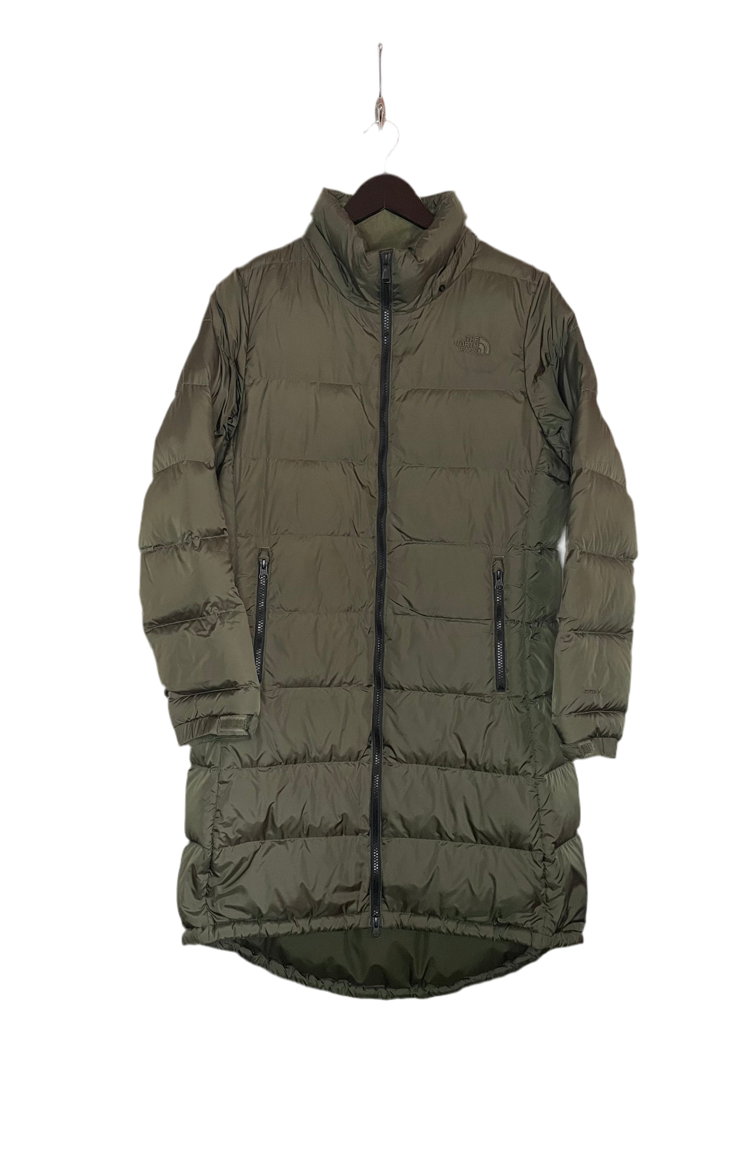 The North Face Down Coat Women's Olive Green Size M