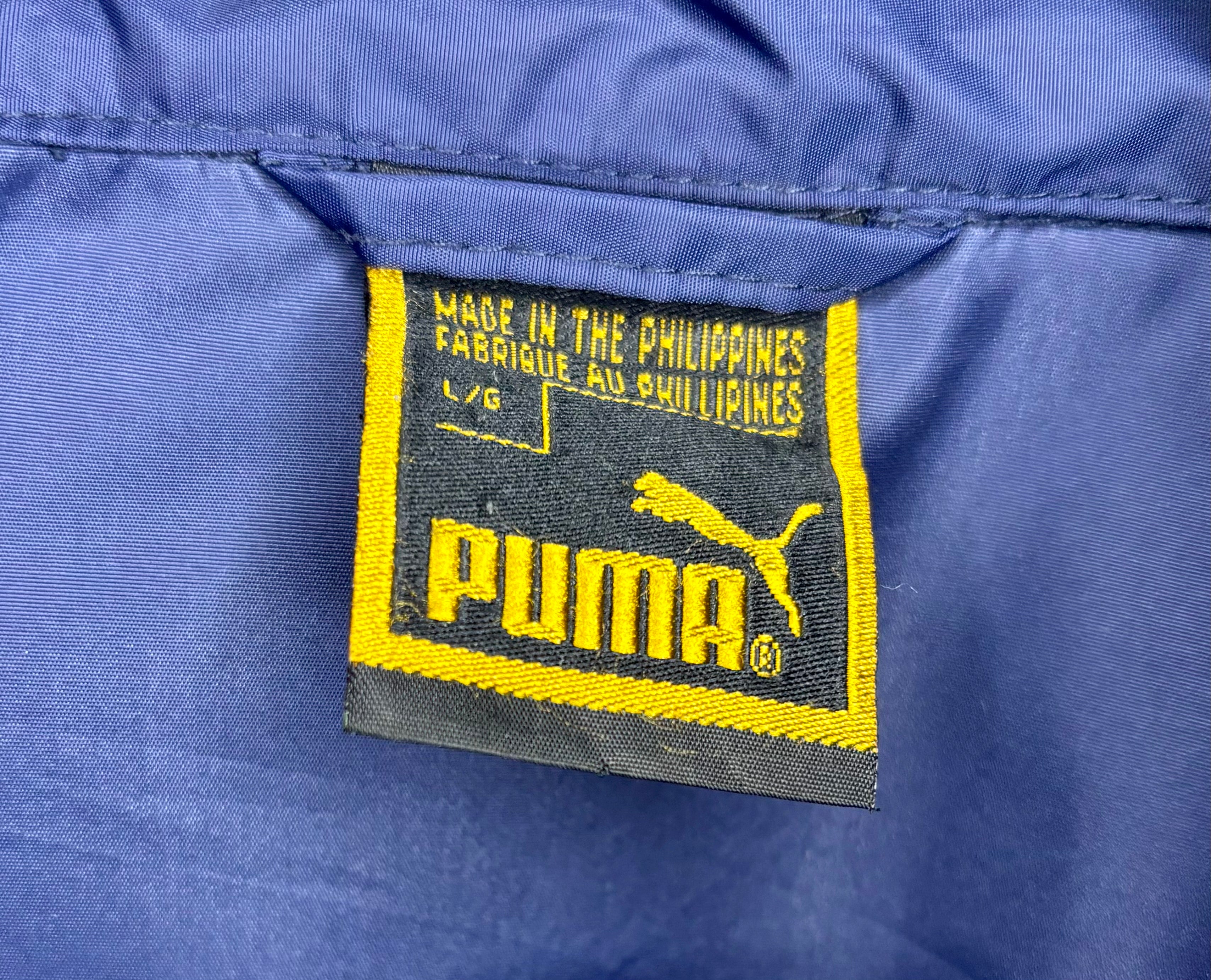 Puma Vintage Regenjacke Blau Größe L
