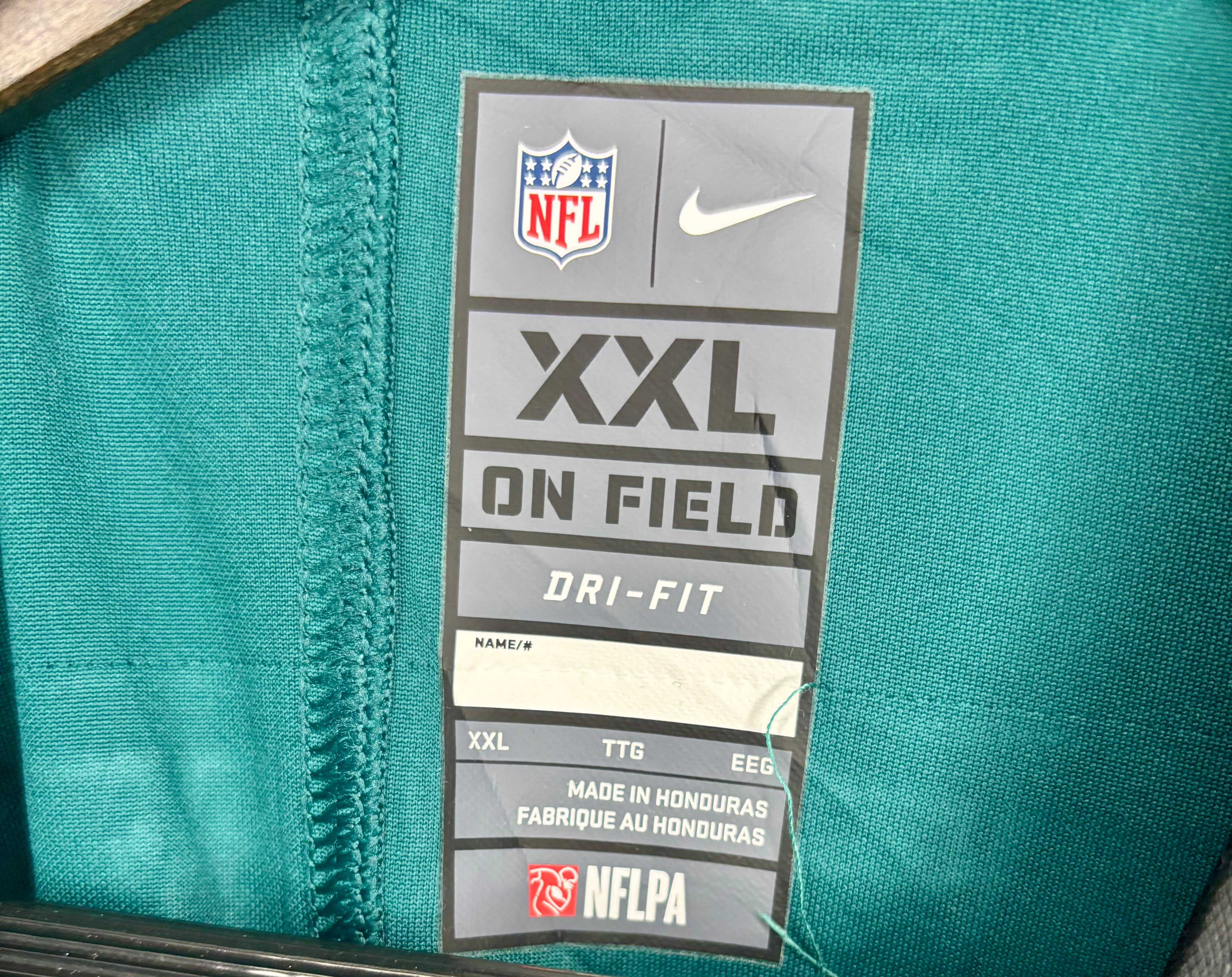 Nike NFL OnField Philadelphia Eagles Jersey #11 Carson Wentz Grün Größe XXL