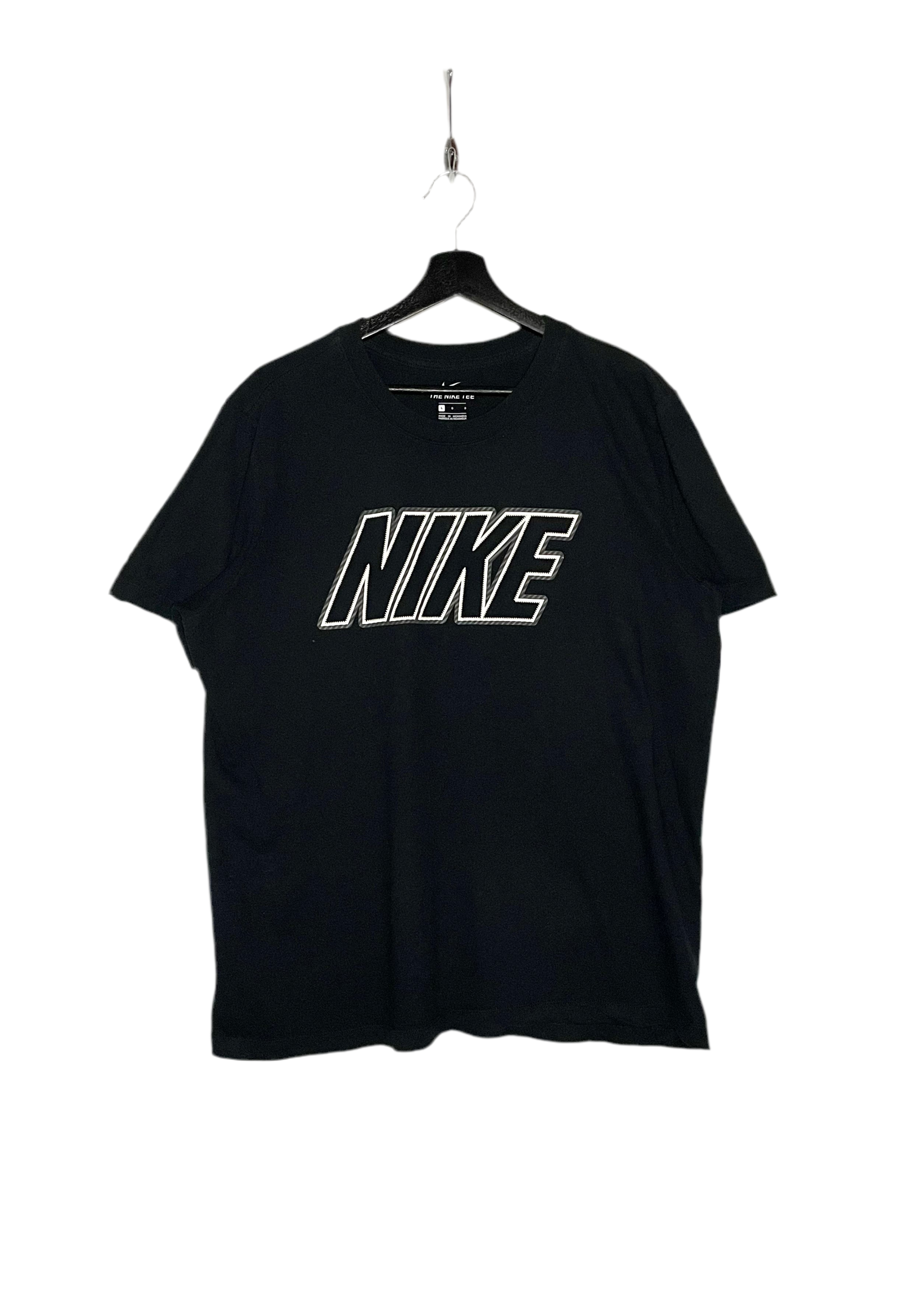 Nike T-Shirt Schwarz Größe L