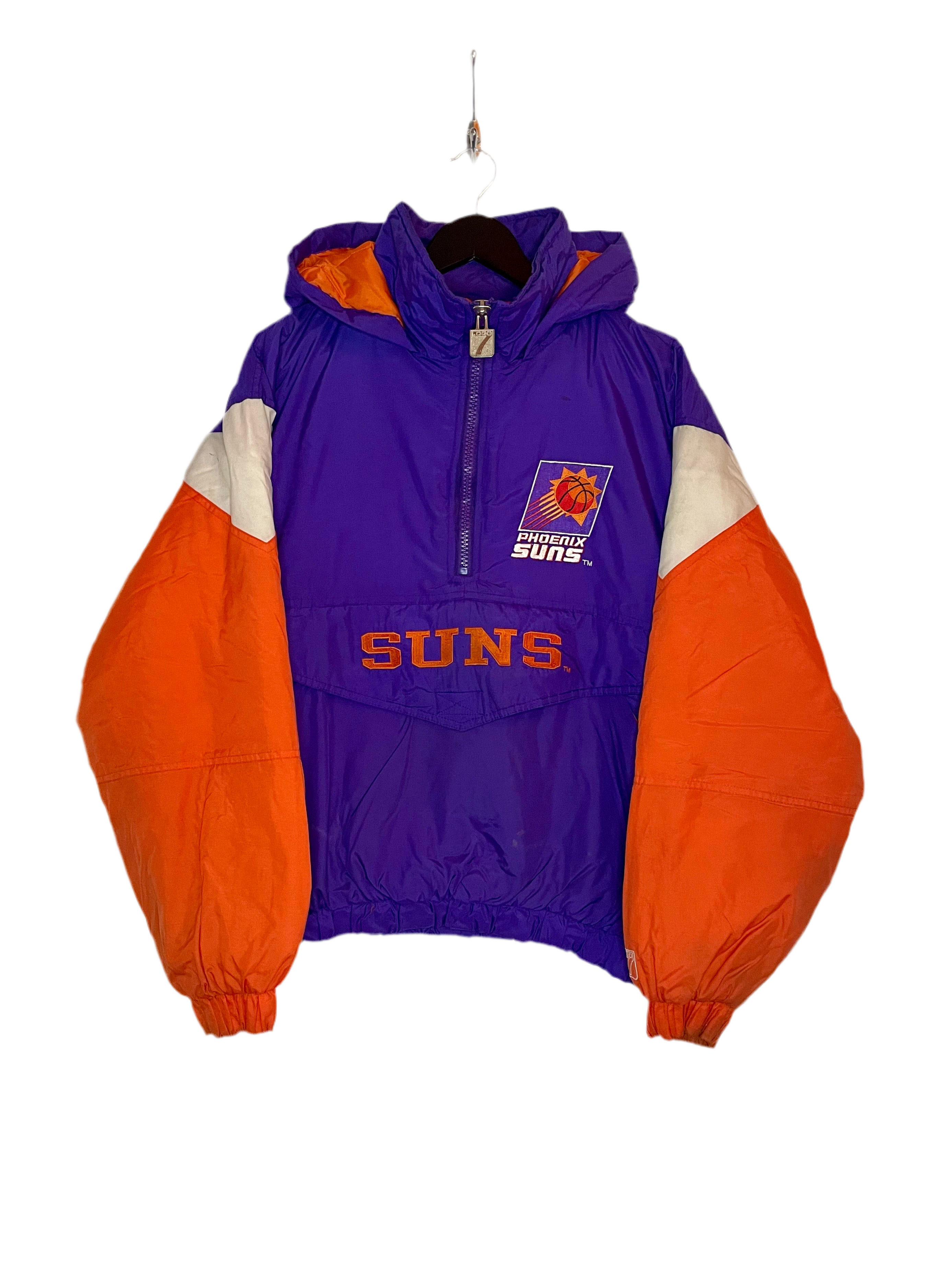 Logo 7 Windbreaker Phoenix Suns Lila Orange Größe M