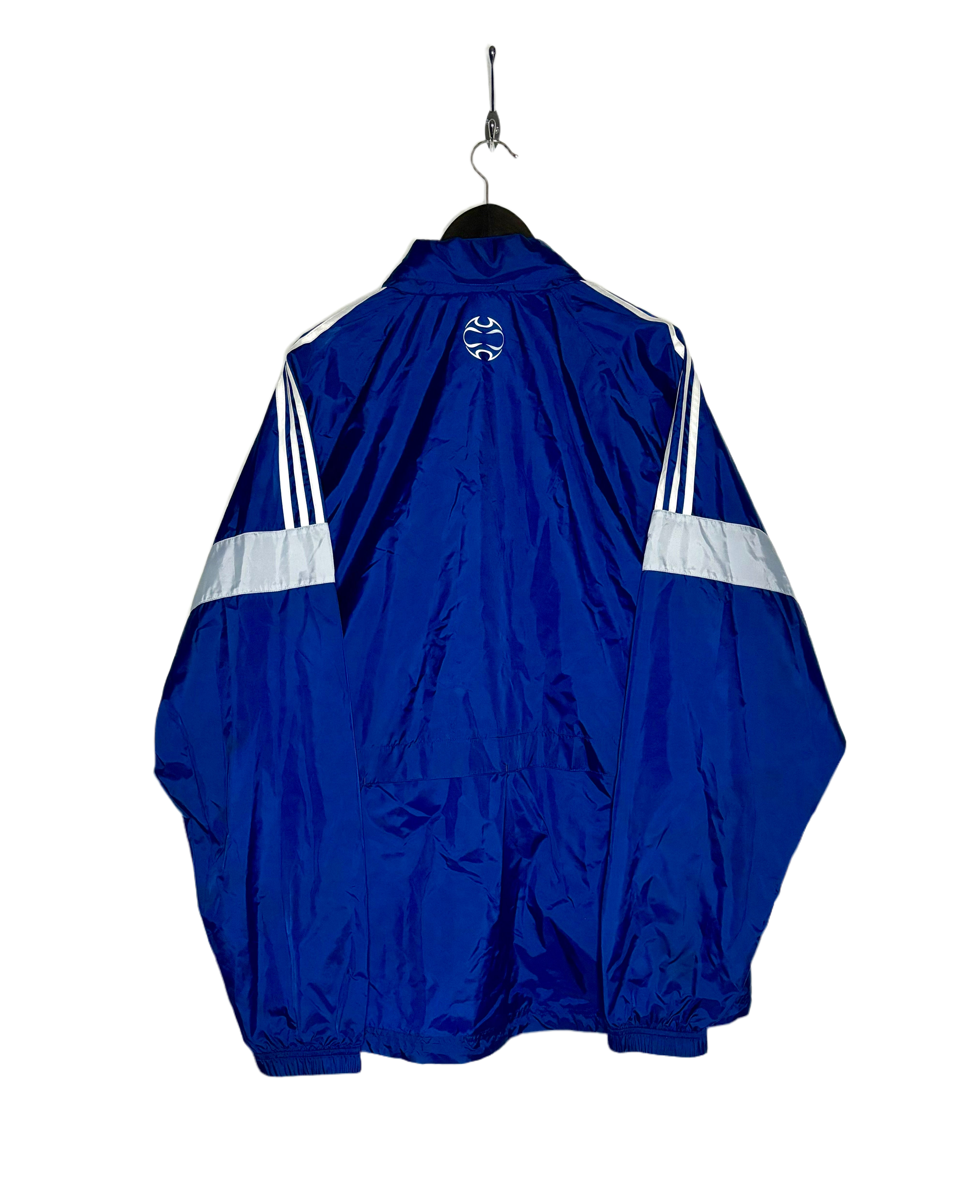 Adidas Vintage Trainingsjacke Blau Größe L