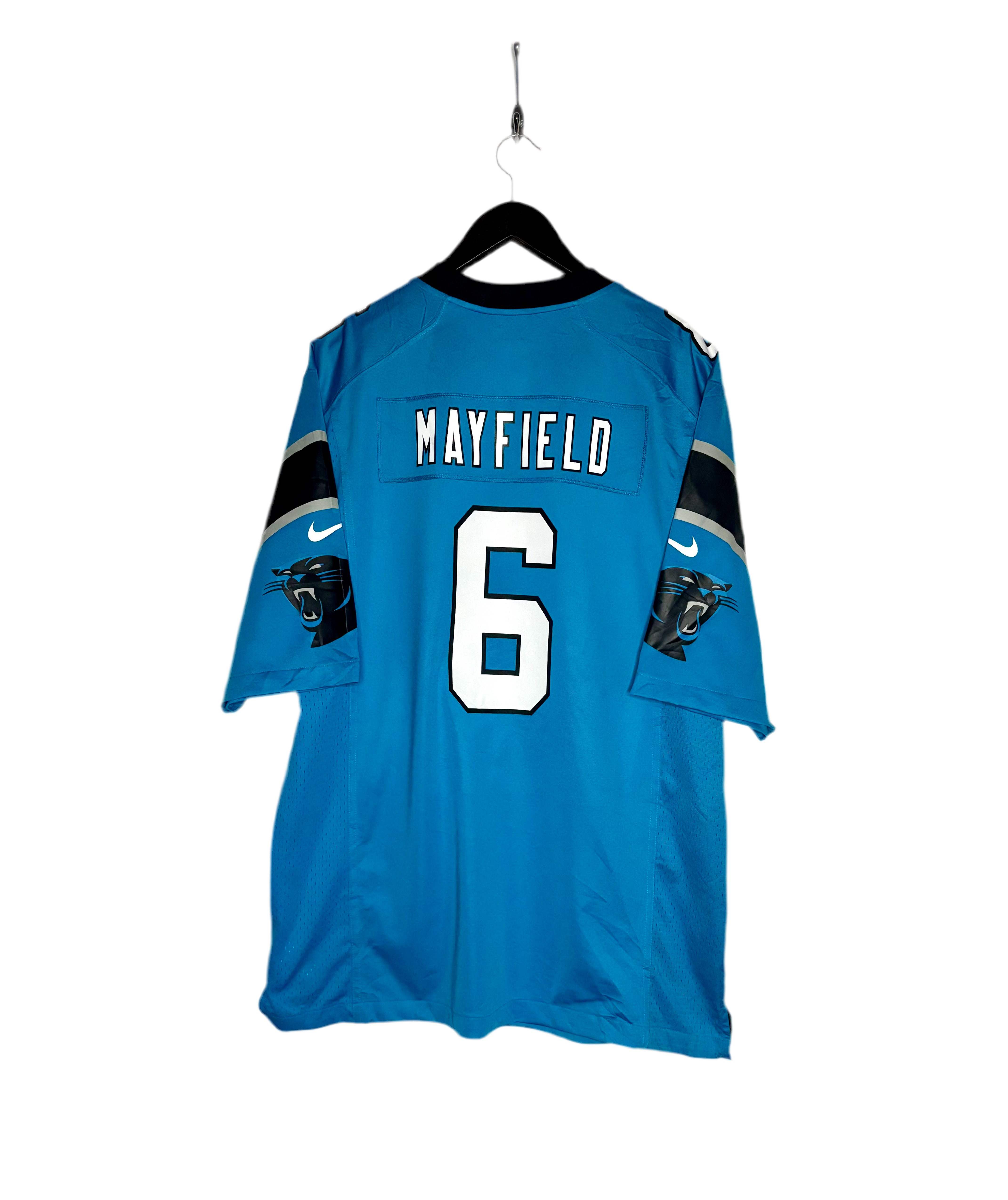 Nike NFL Carolina Panthers Jersey #6 Baker Mayfield Türkis Größe XL