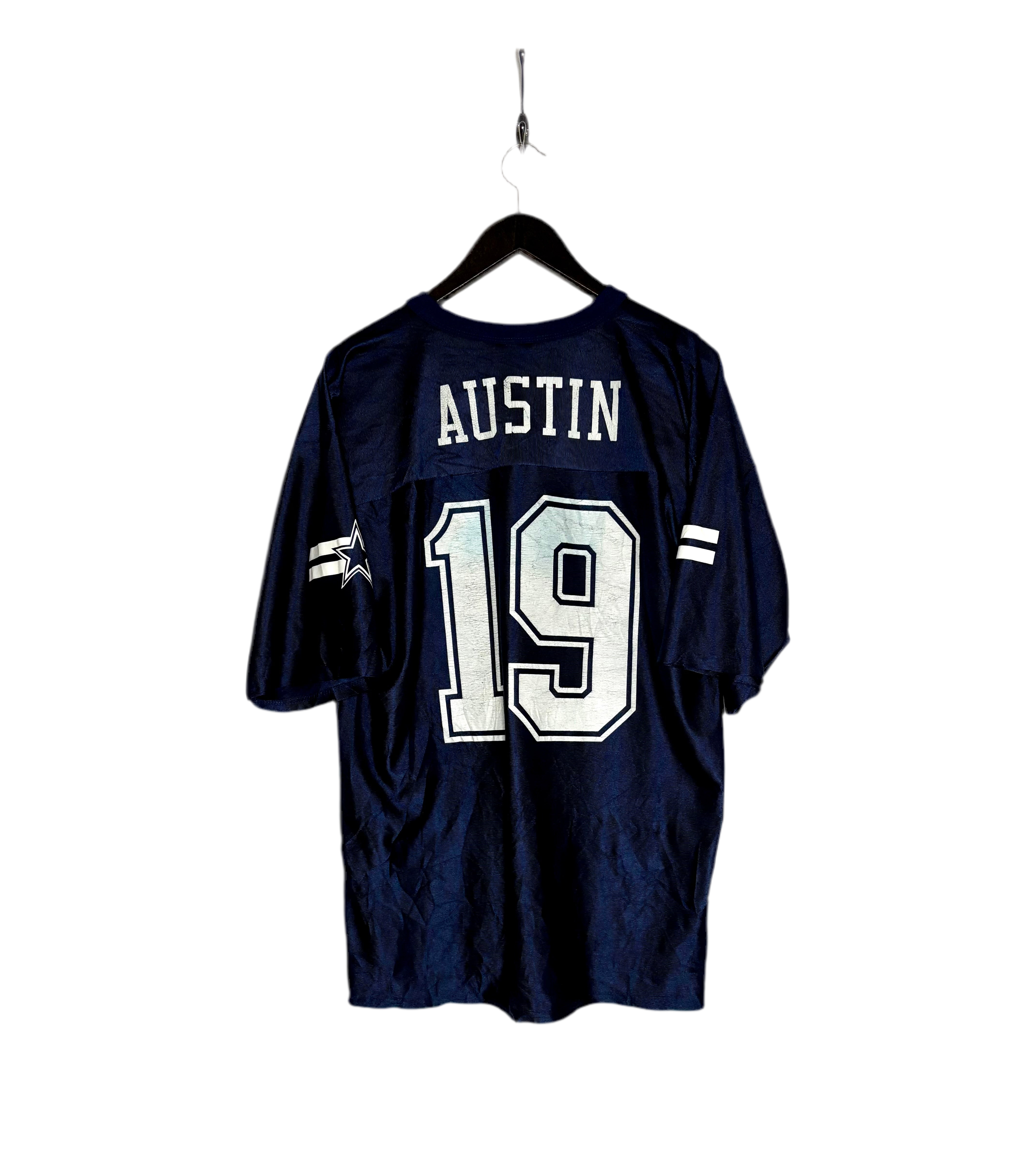 NFL Vintage Dallas Cowboys Jersey #19 Miles Austin Blau Größe L