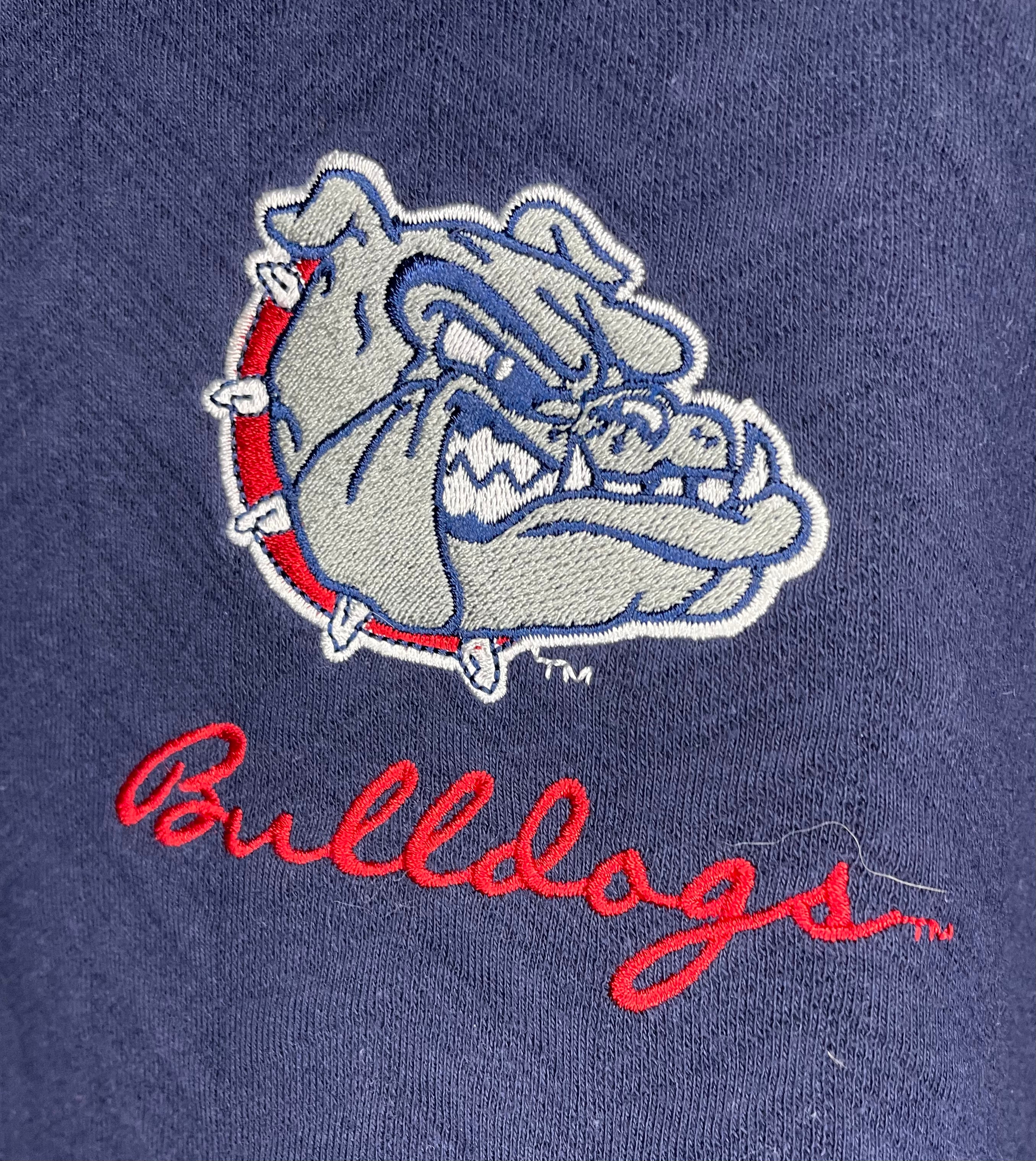 Champion Q-Zip Sweater Bulldogs Blue Size S