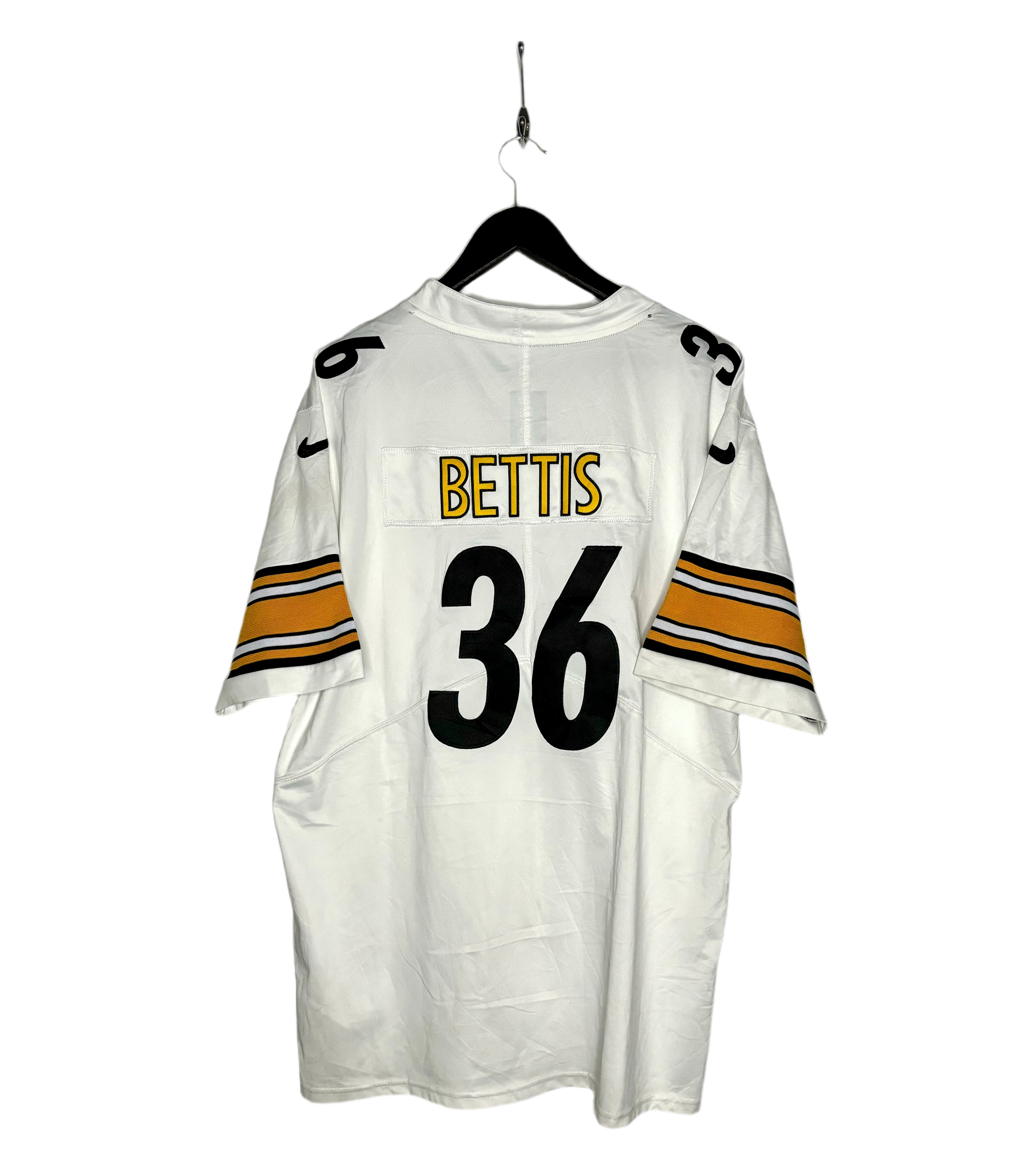 Nike NFL Pittsburgh Steelers Jersey #36 Jerome Bettis Weiß Größe XL