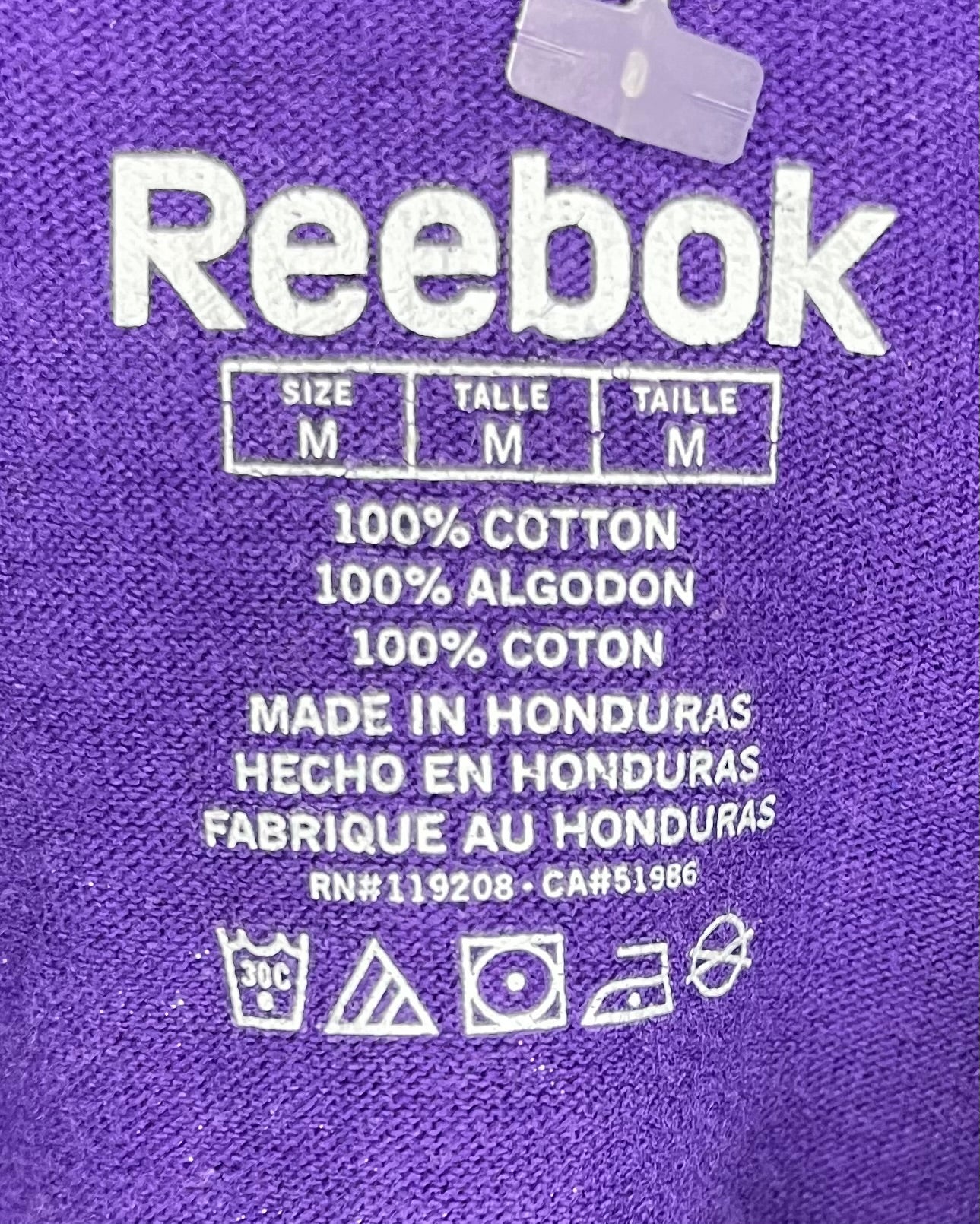 Reebok T-Shirt Minnesota Vikings #19 Aromashodu Lila Größe M