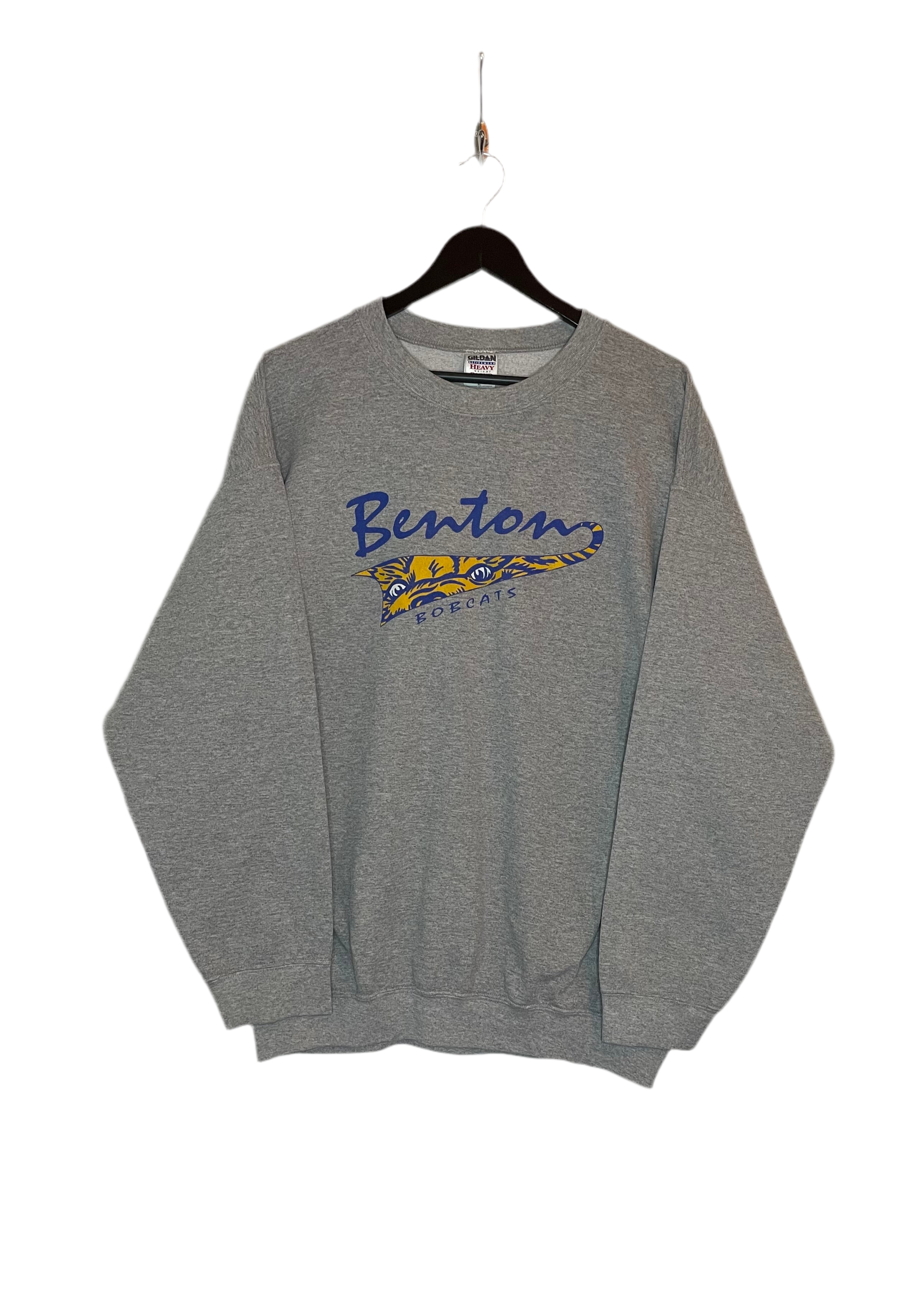 Gildan Sweater Benton Bobcats Grau Größe XL