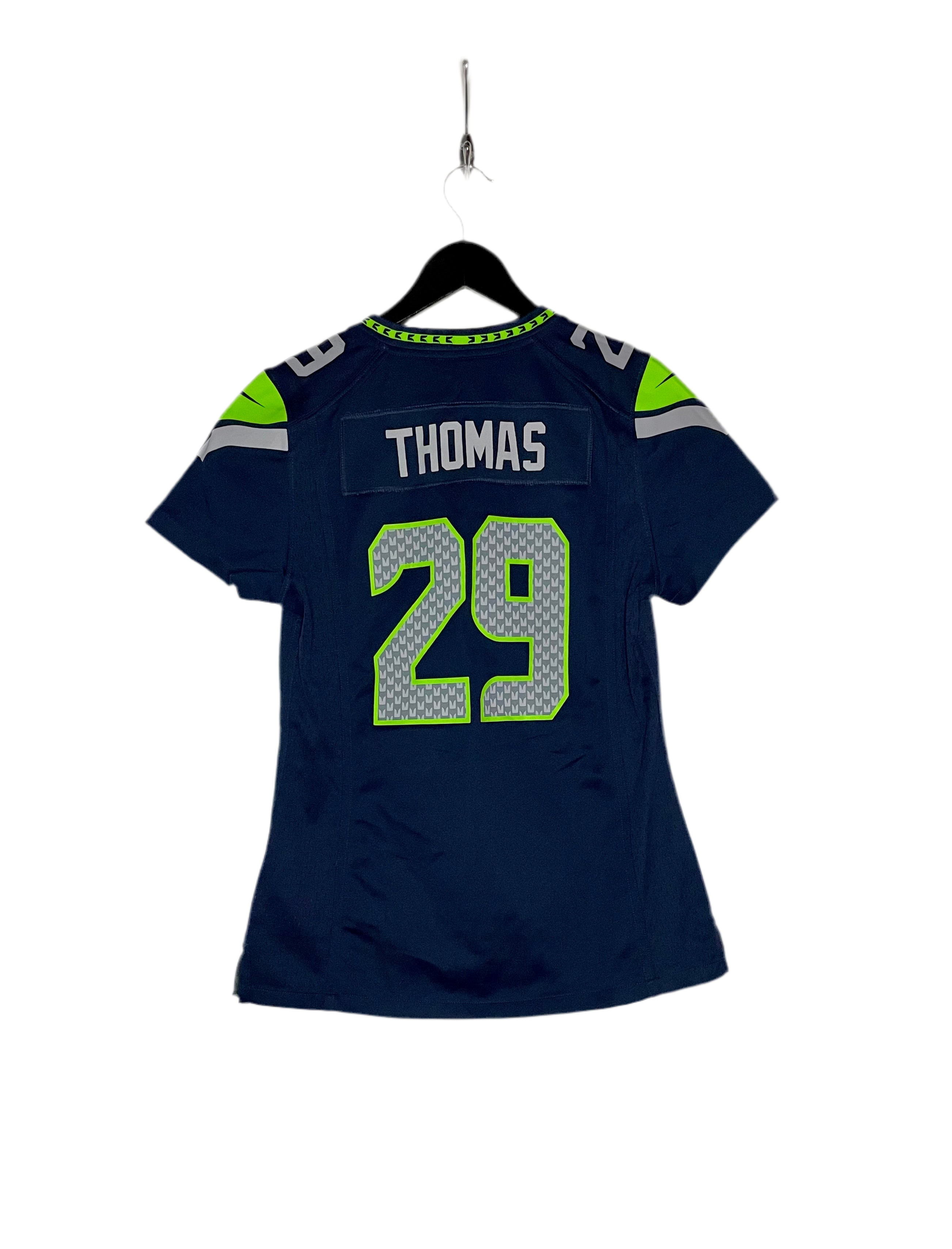 Nike Seattle Seahawks Jersey #29 Earl Thomas Blau Größe S Damen