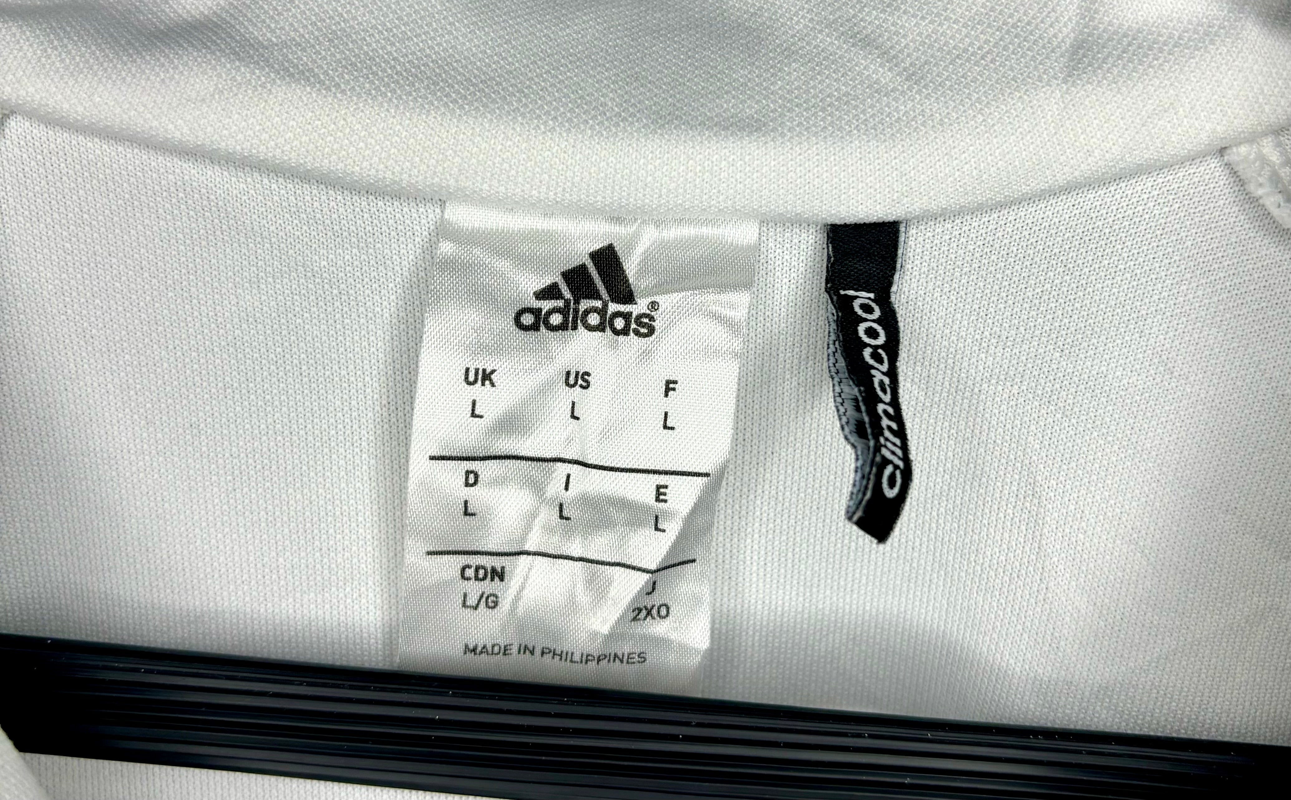 Adidas Climacool Vintage Q-Zip Sweater Weiß Größe L