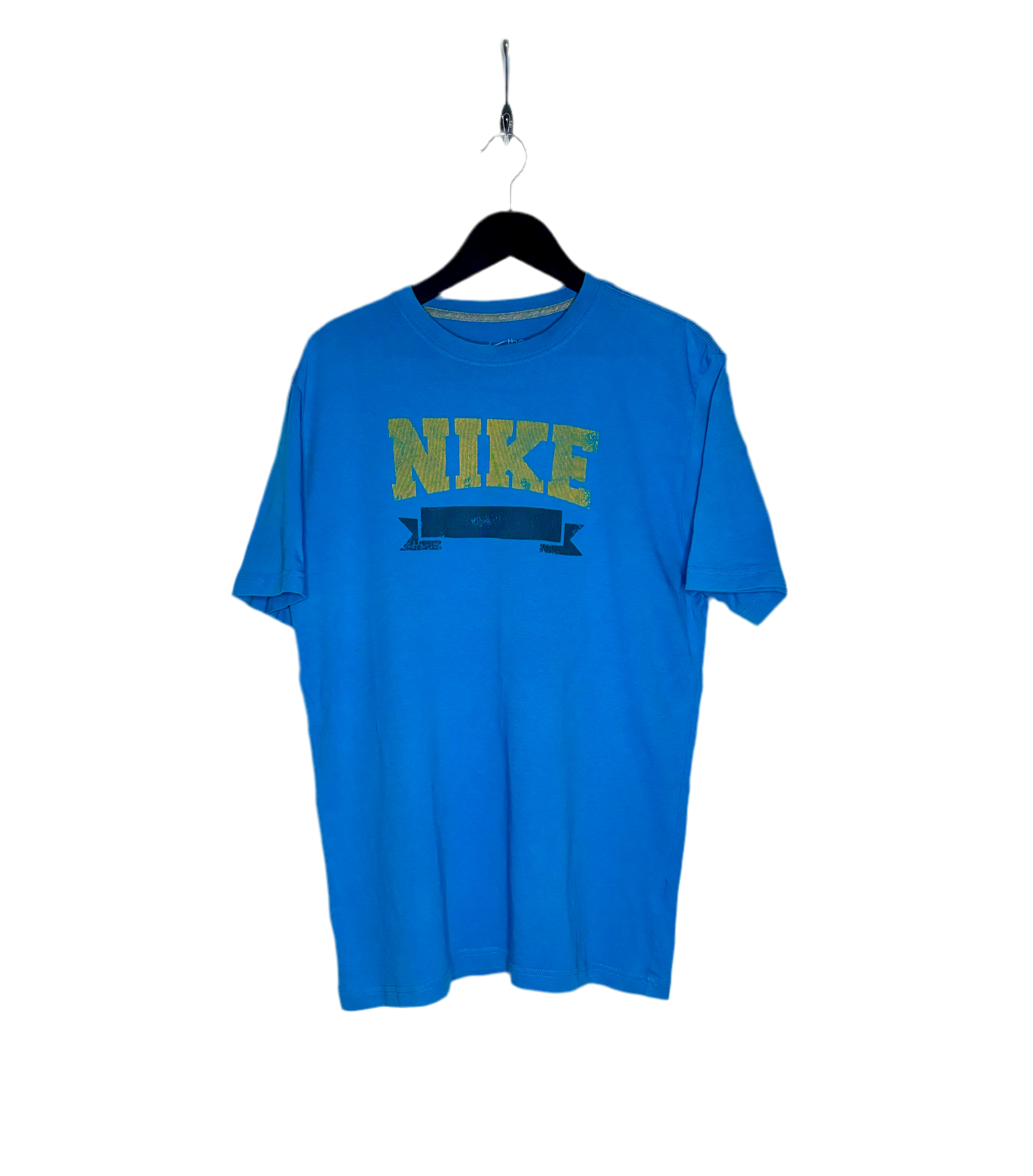Nike T-Shirt Blau Größe L