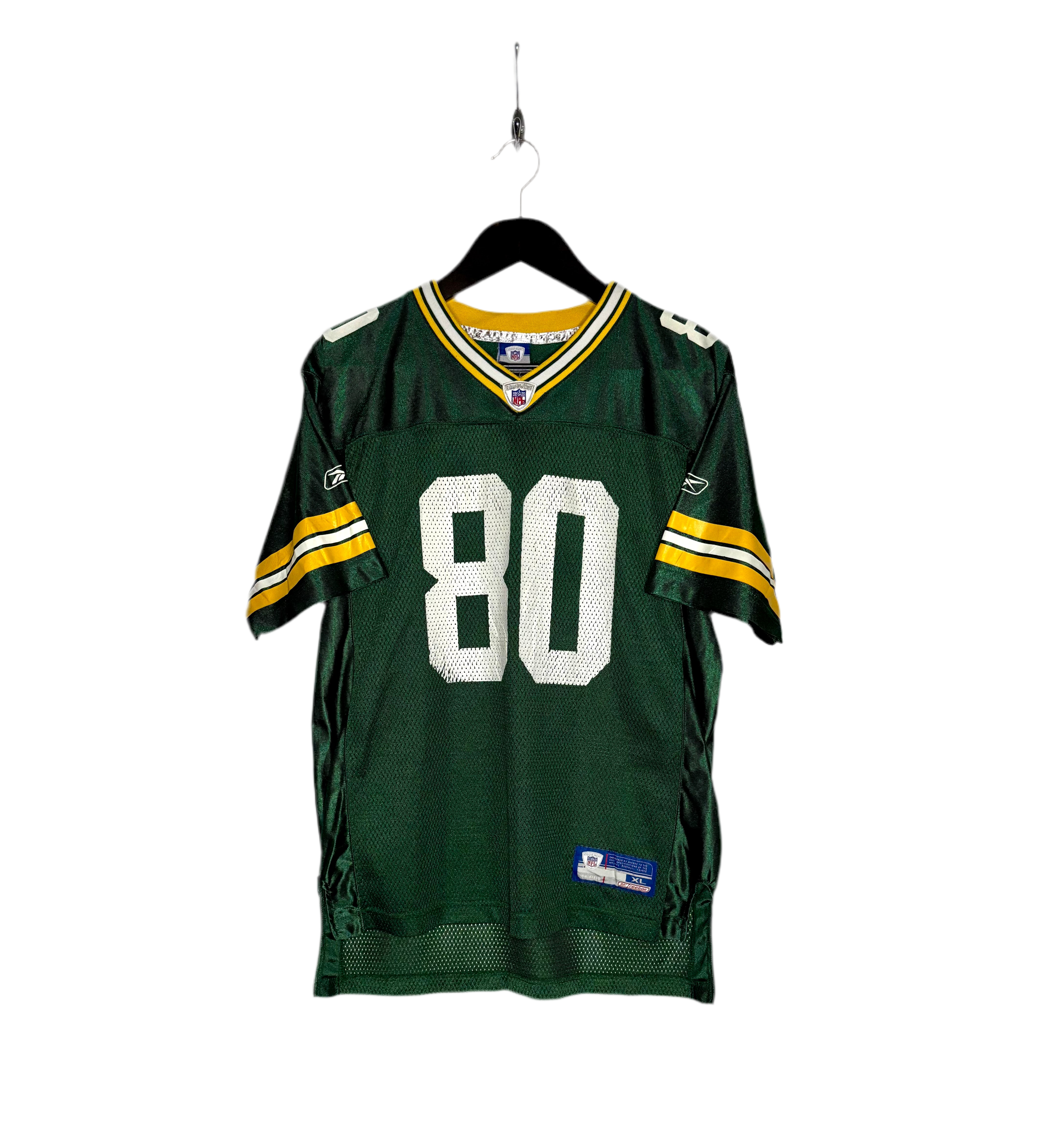 NFL Green Bay Packers Jersey #80 Donald Driver Grün Größe XL Kinder