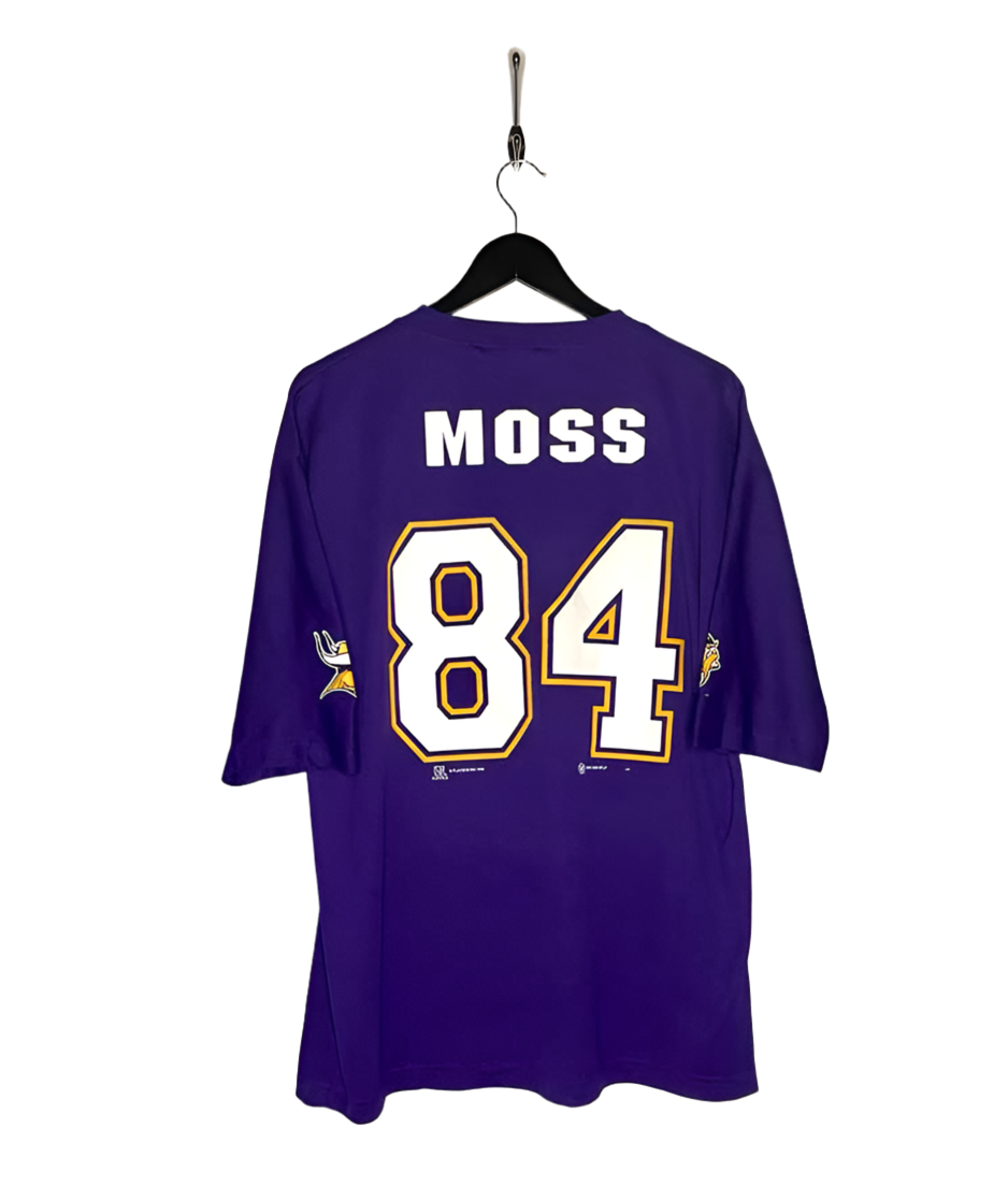 Sport Attack Jersey Minnesota Vikings #84 Randy Moss Lila Größe L