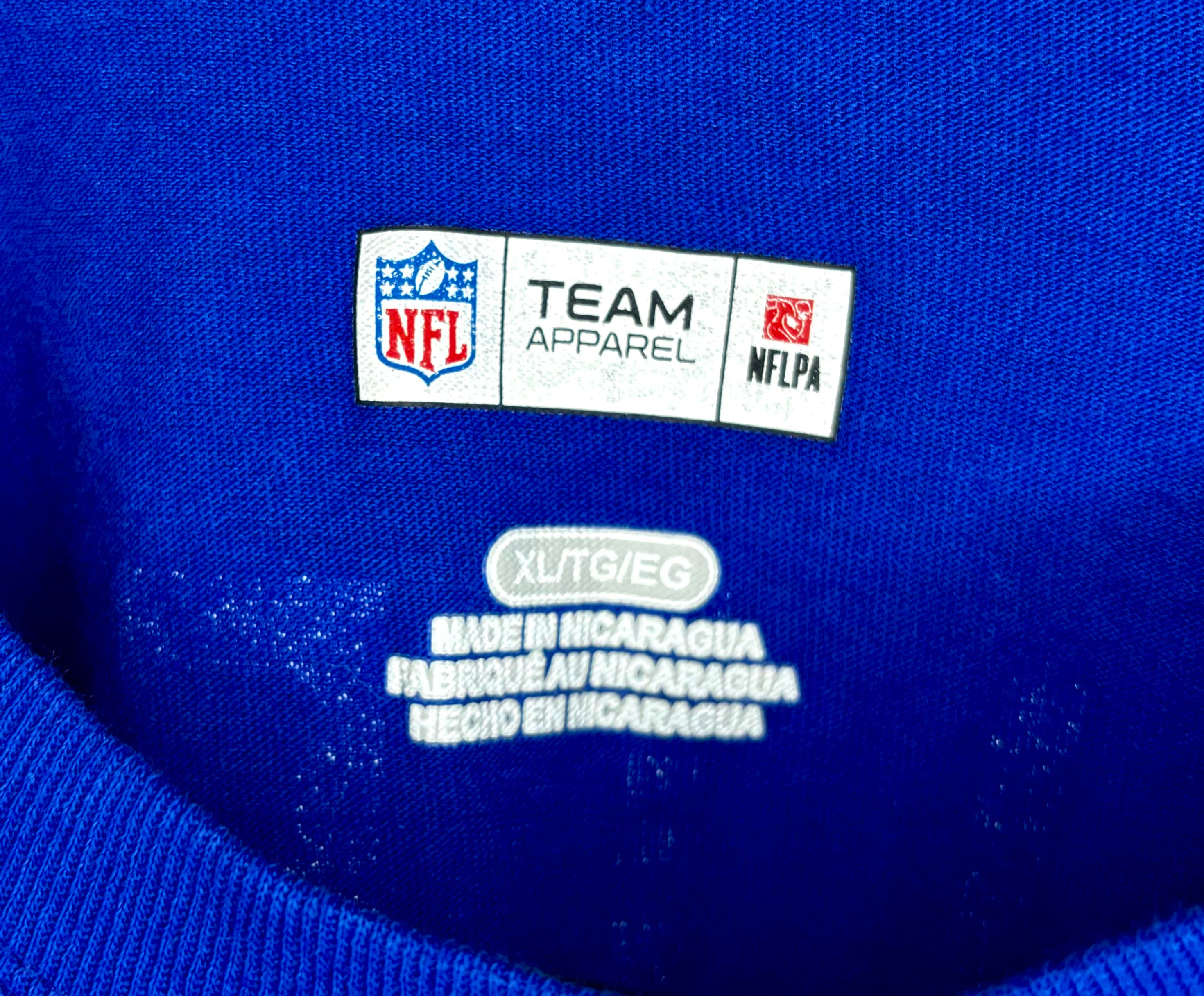 NFL Buffalo Bills Football T-Shirt #17 Josh Allen Blau Größe XL