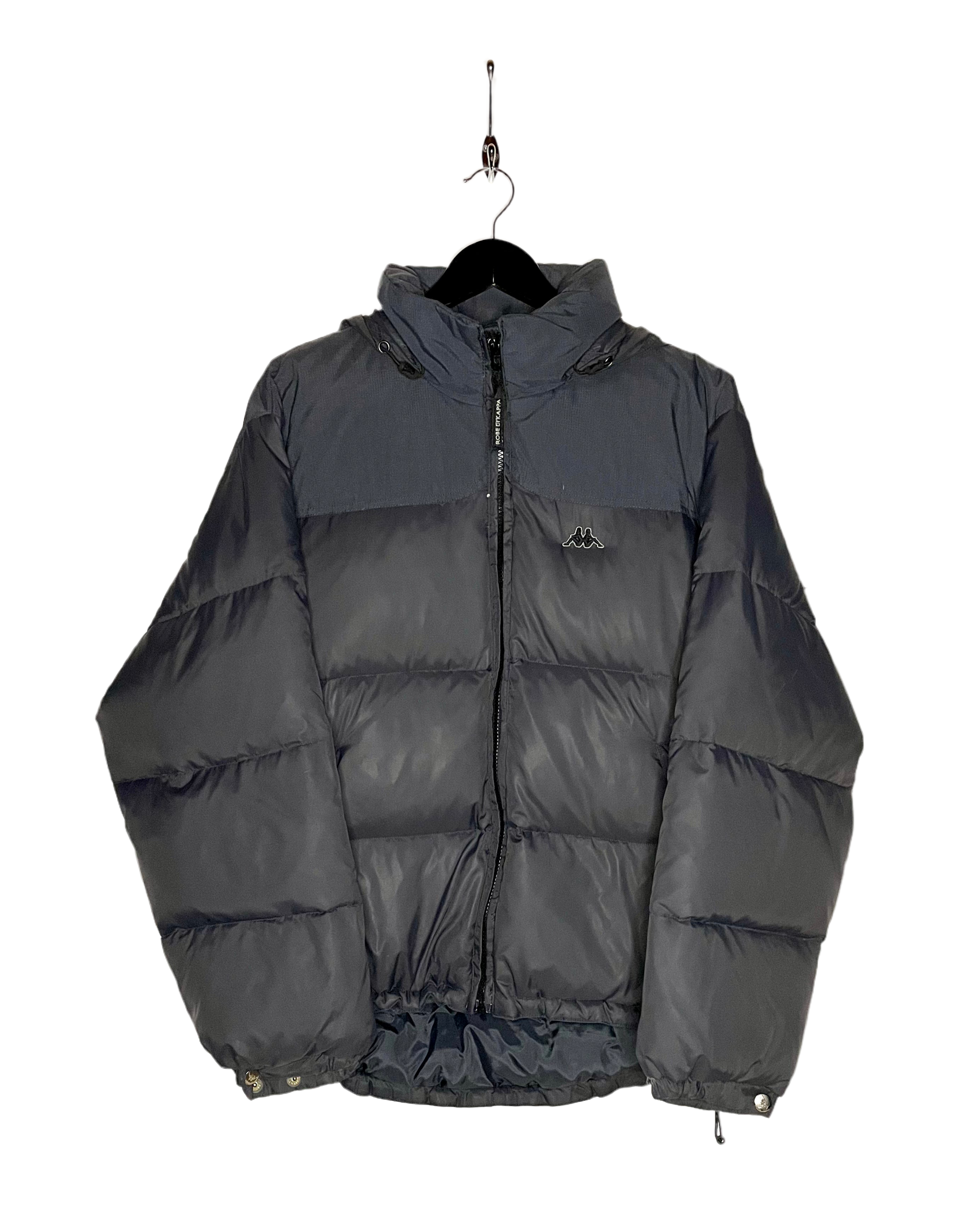 Kappa down jacket gray size S