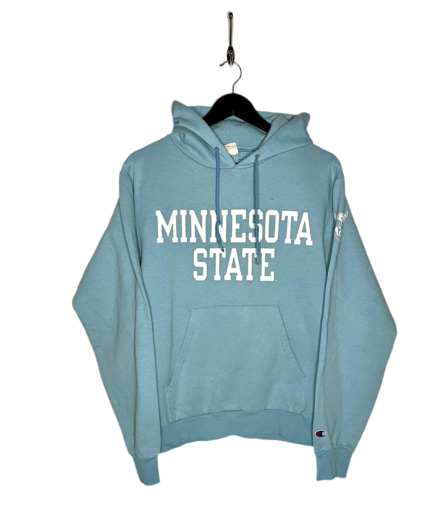 Champion Hoodie Minnesota State Light Blue Size S 