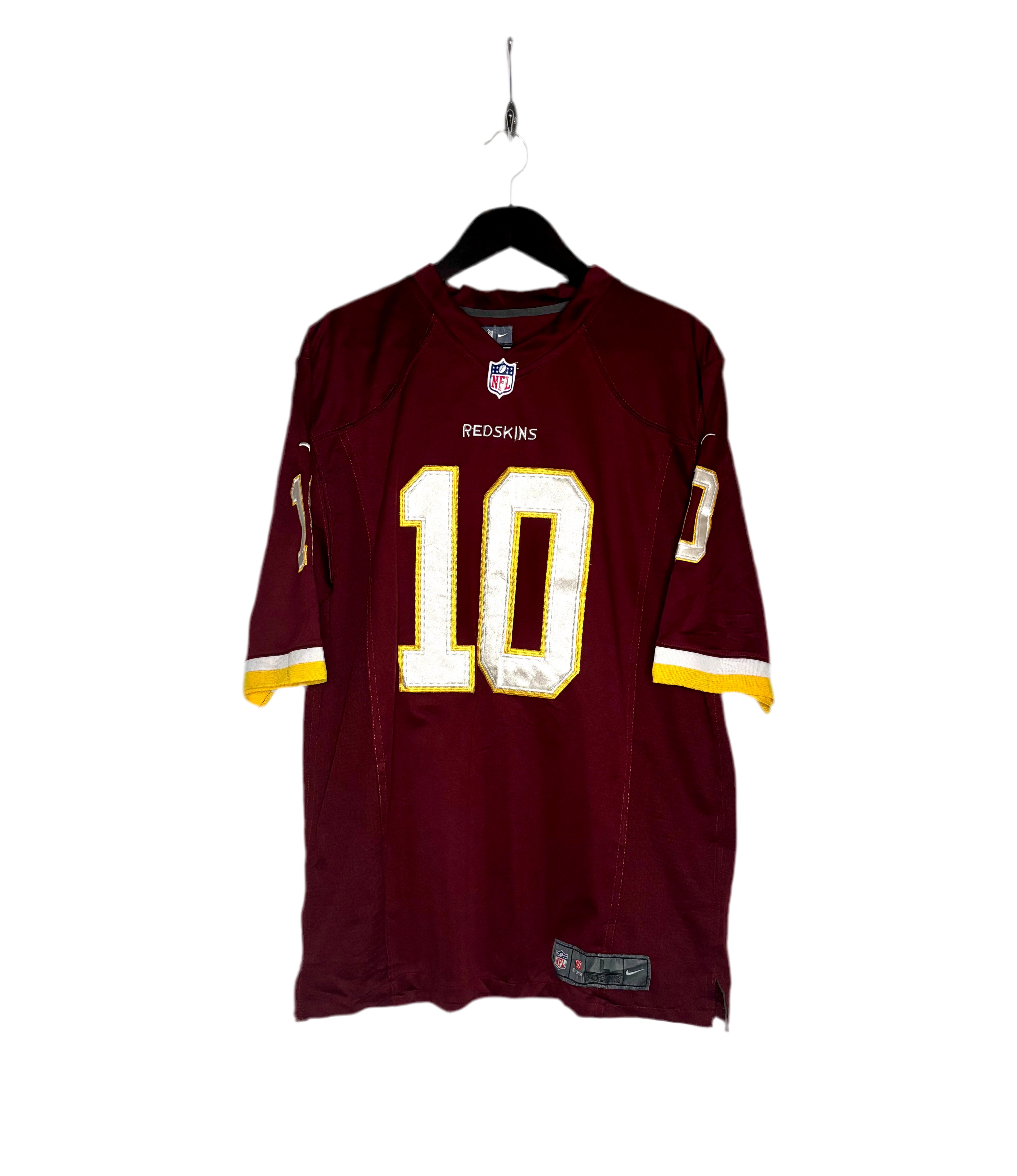 Nike NFL Wahsington Redskins Jersey #10 Robert Griffin III Rot Größe L