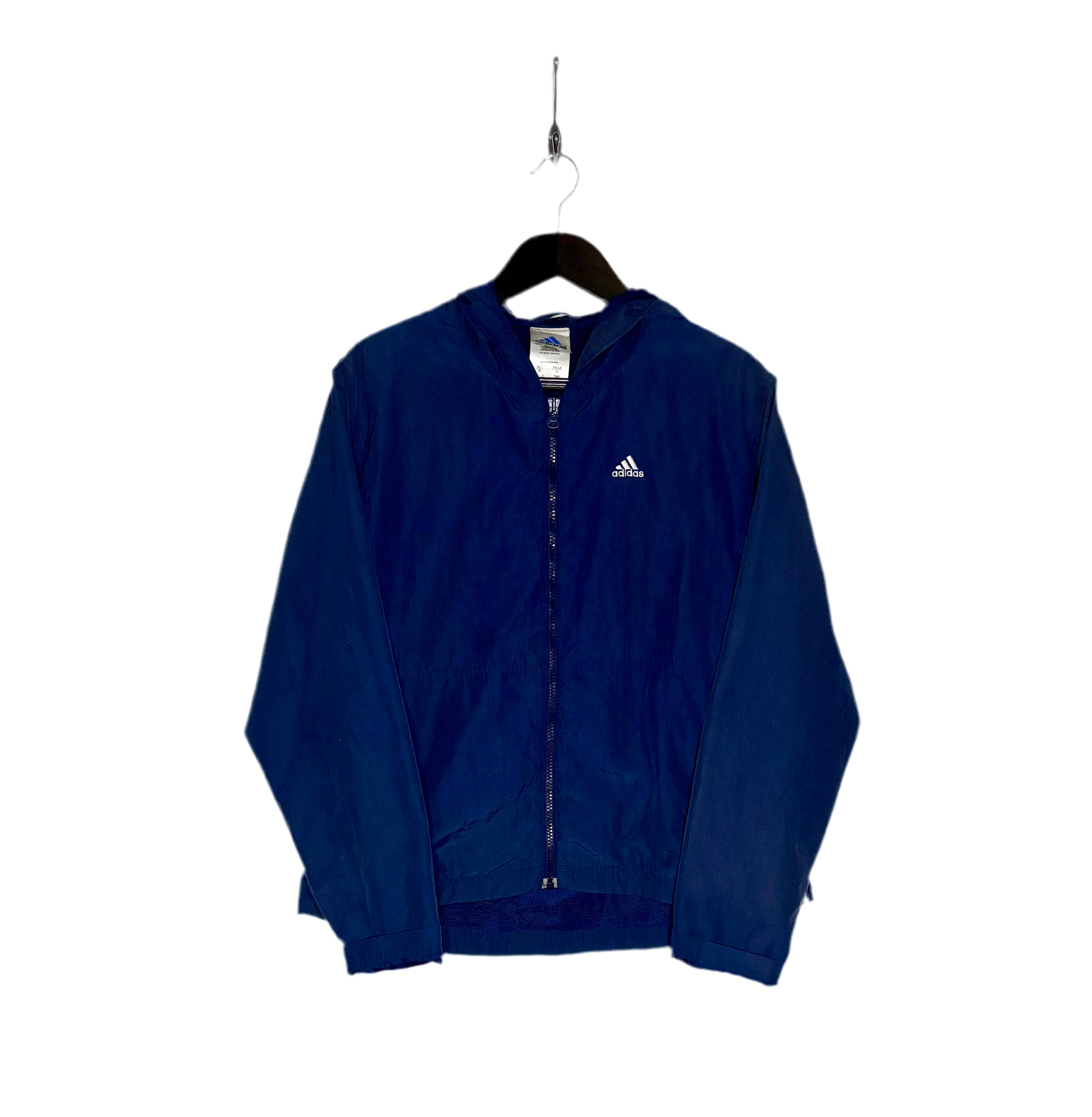 Adidas Vintage Trainingsjacke Blau Größe M