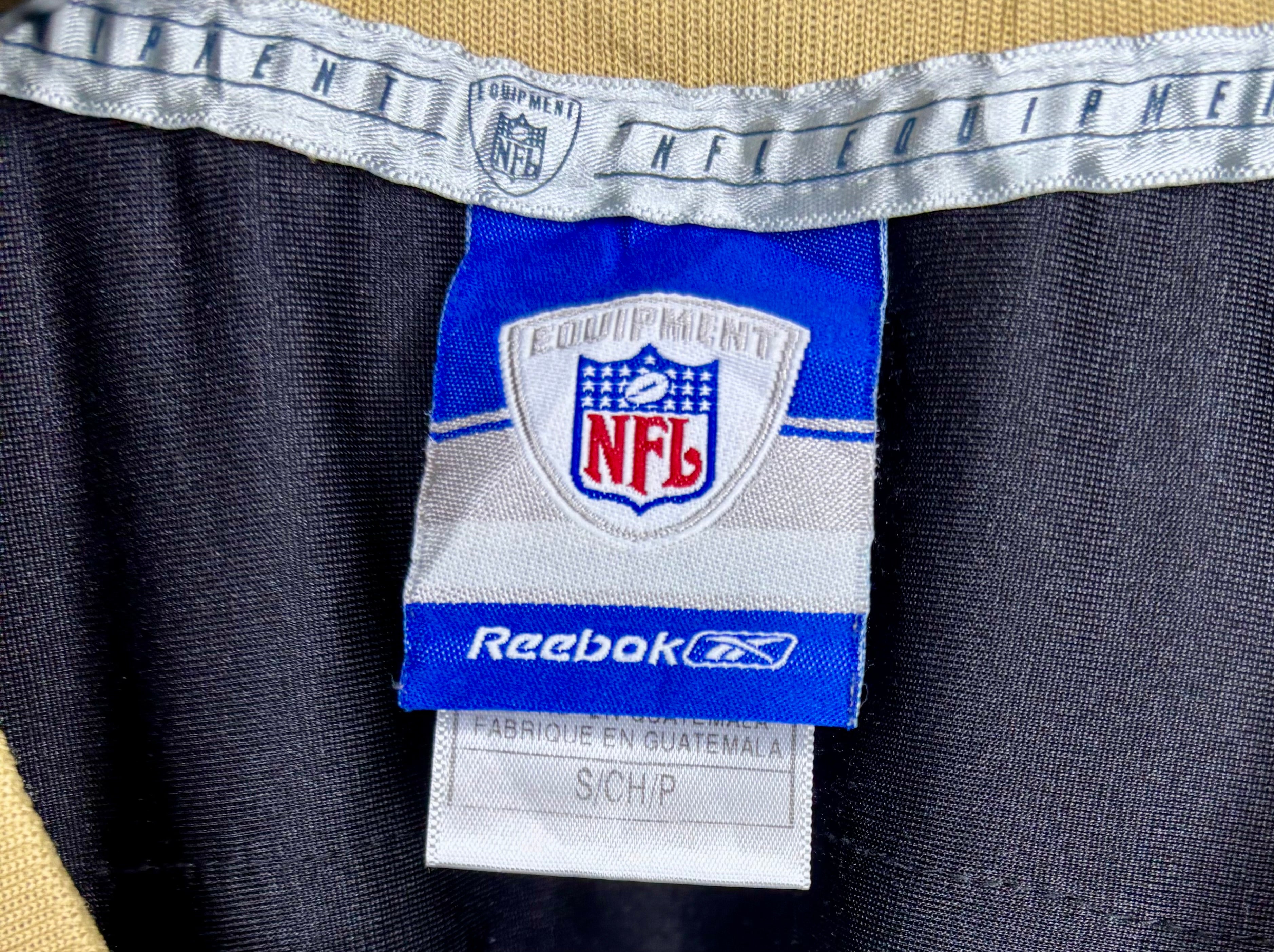 Reebok NFL New Orleans Saints Jersey #25 Reggie Bush Schwarz Größe S