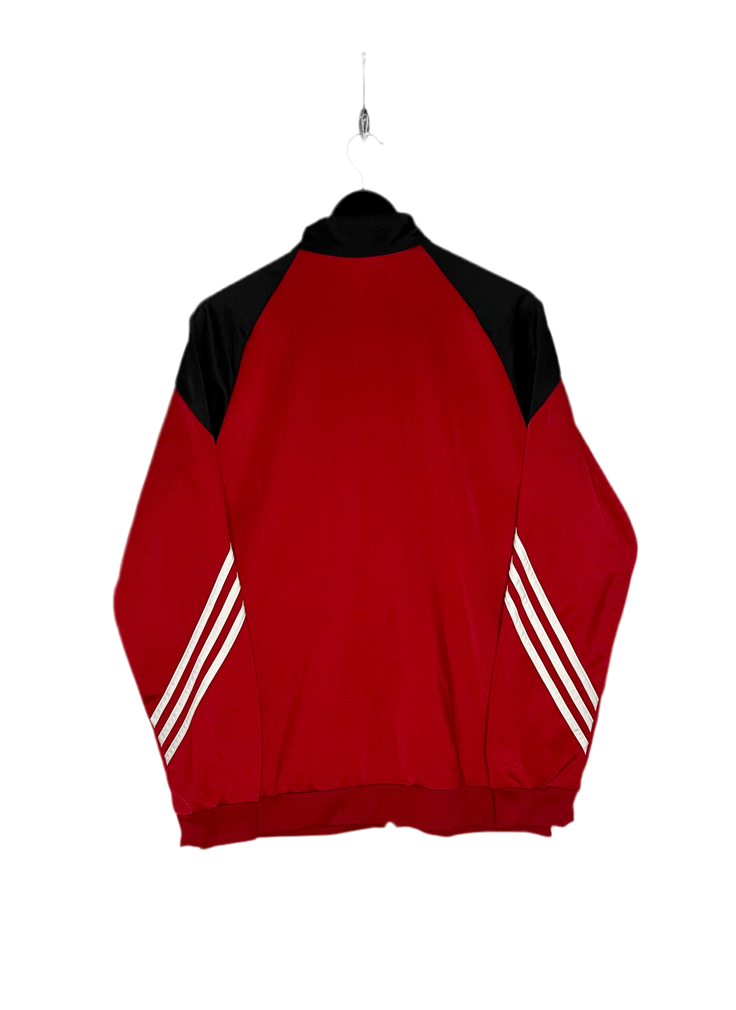 Adidas Trainingsjacke AC Mailand Rot/Schwarz Größe L