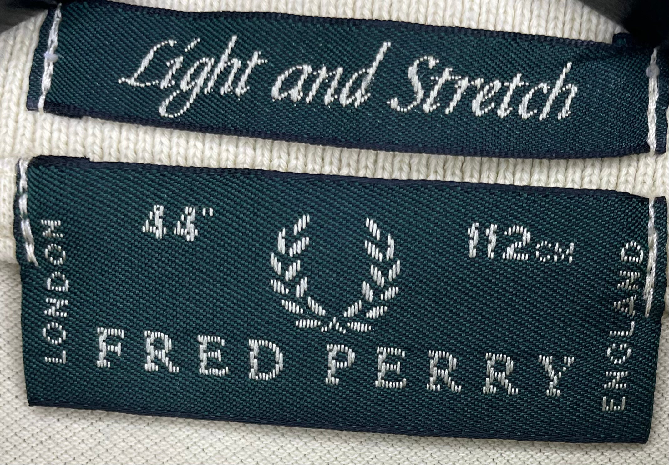 Fred Perry Vintage Poloshirt Gelb Größe M