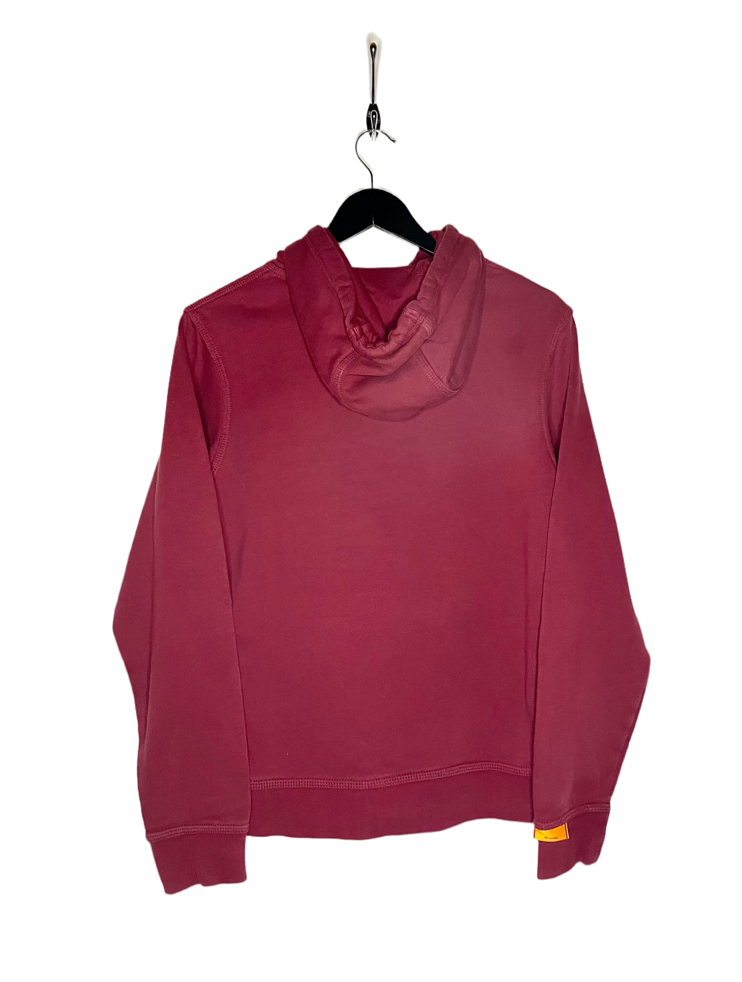 Nike Hoodie AS Roma Wine Red Size S 