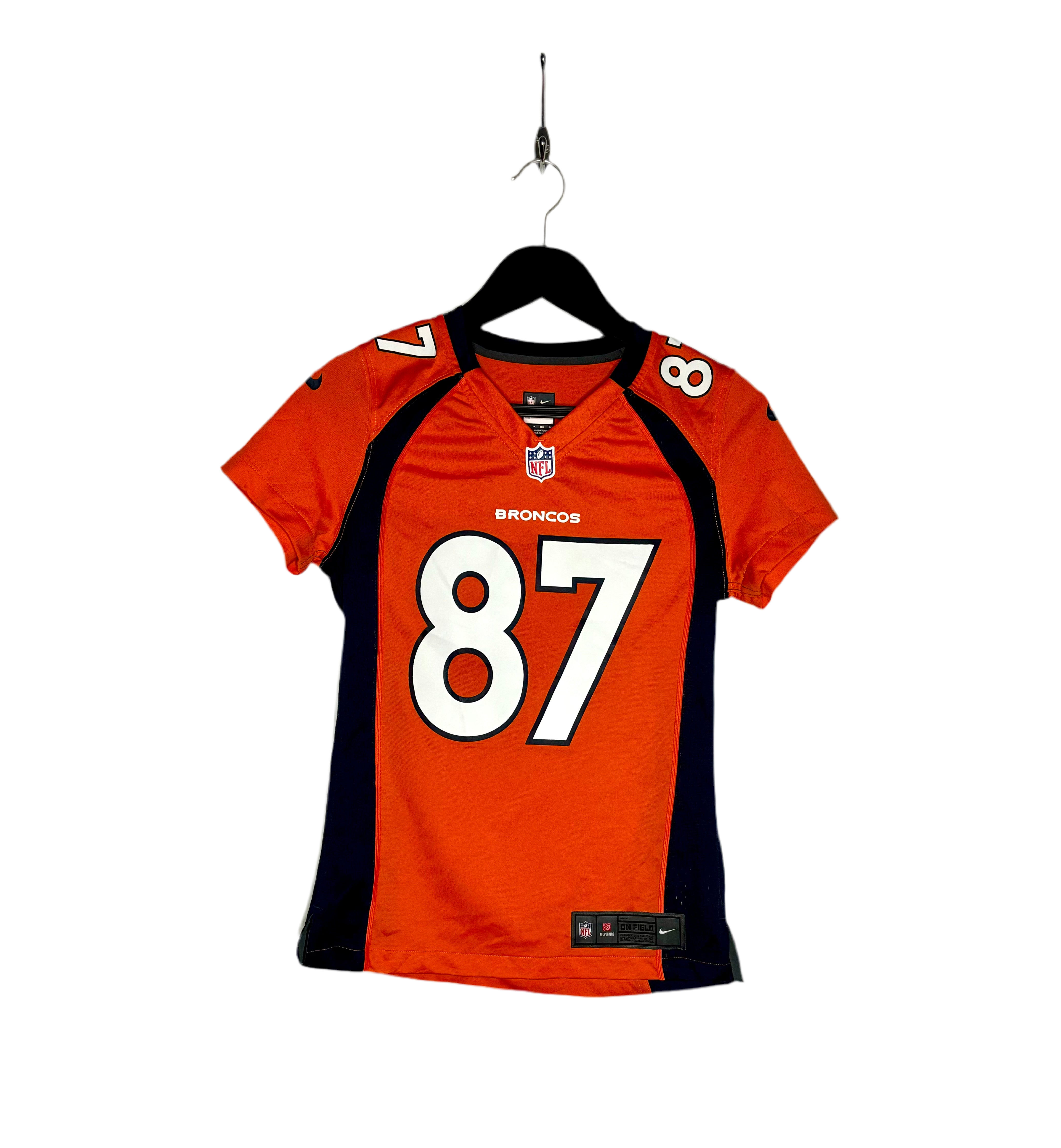 Nike Denver Broncos Jersey #87 Eric Decker Orange Größe XS