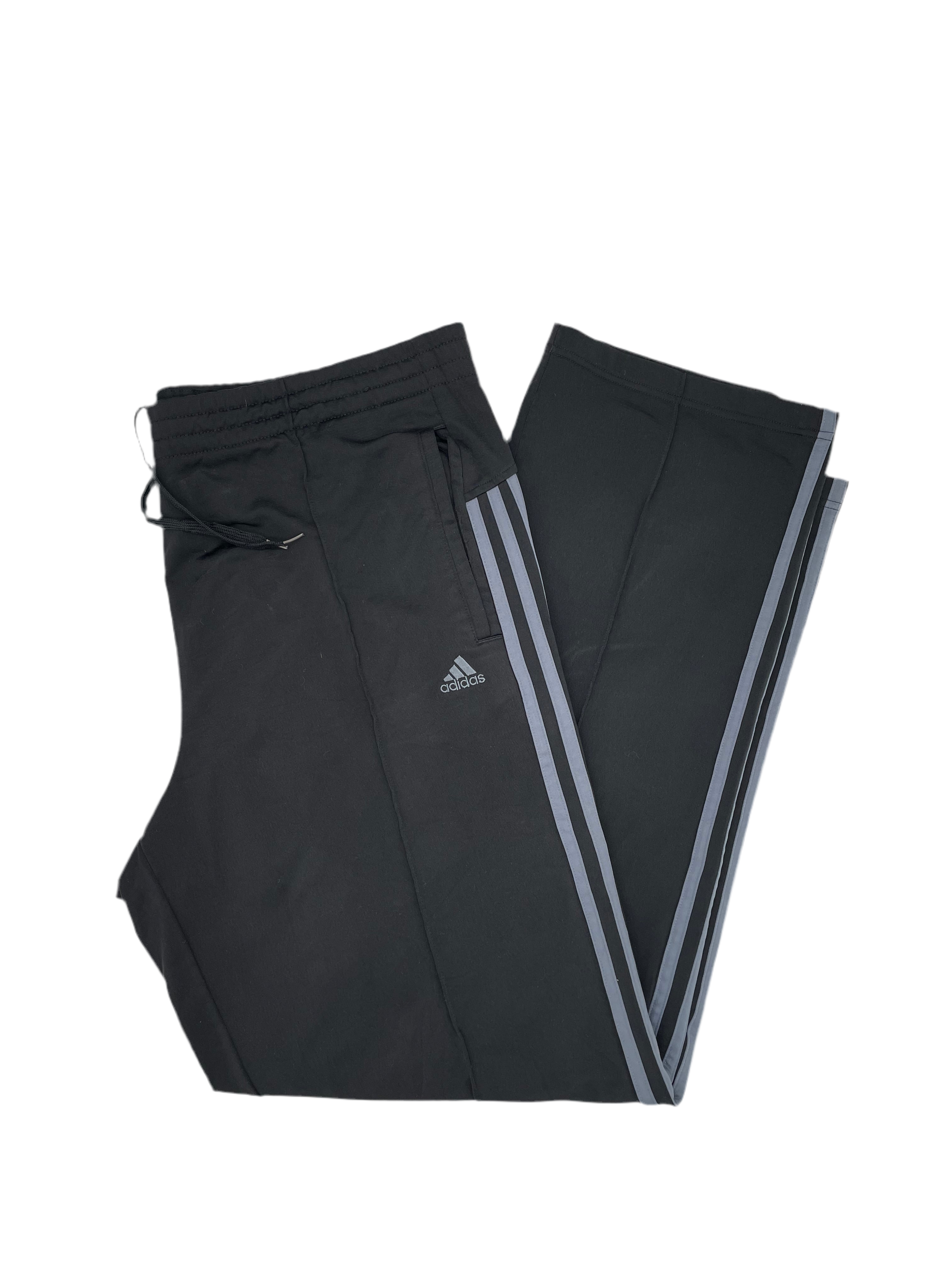 Adidas Vintage Trackpant Schwarz/Grau Größe L