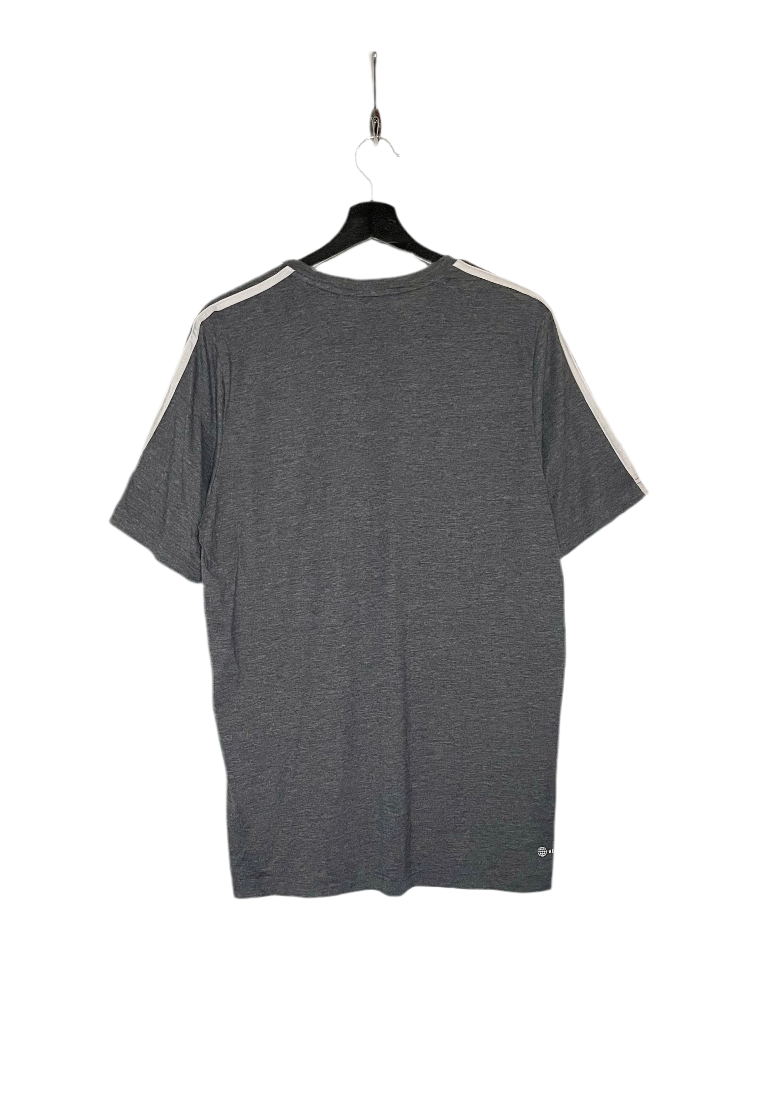 Adidas T-Shirt Grau Größe M
