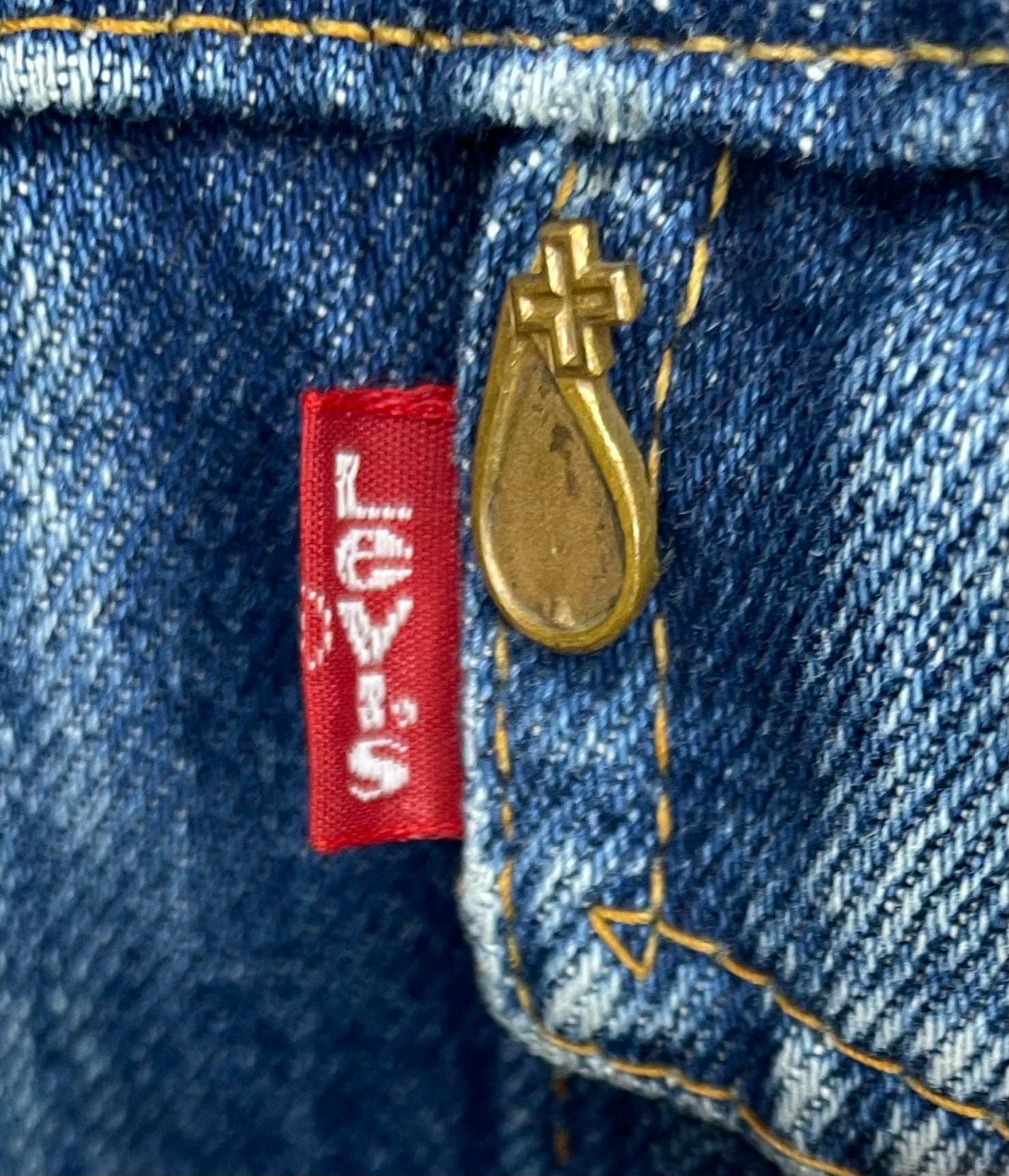 Levi’s Vintage Jeansjacke Blau Größe M (46)