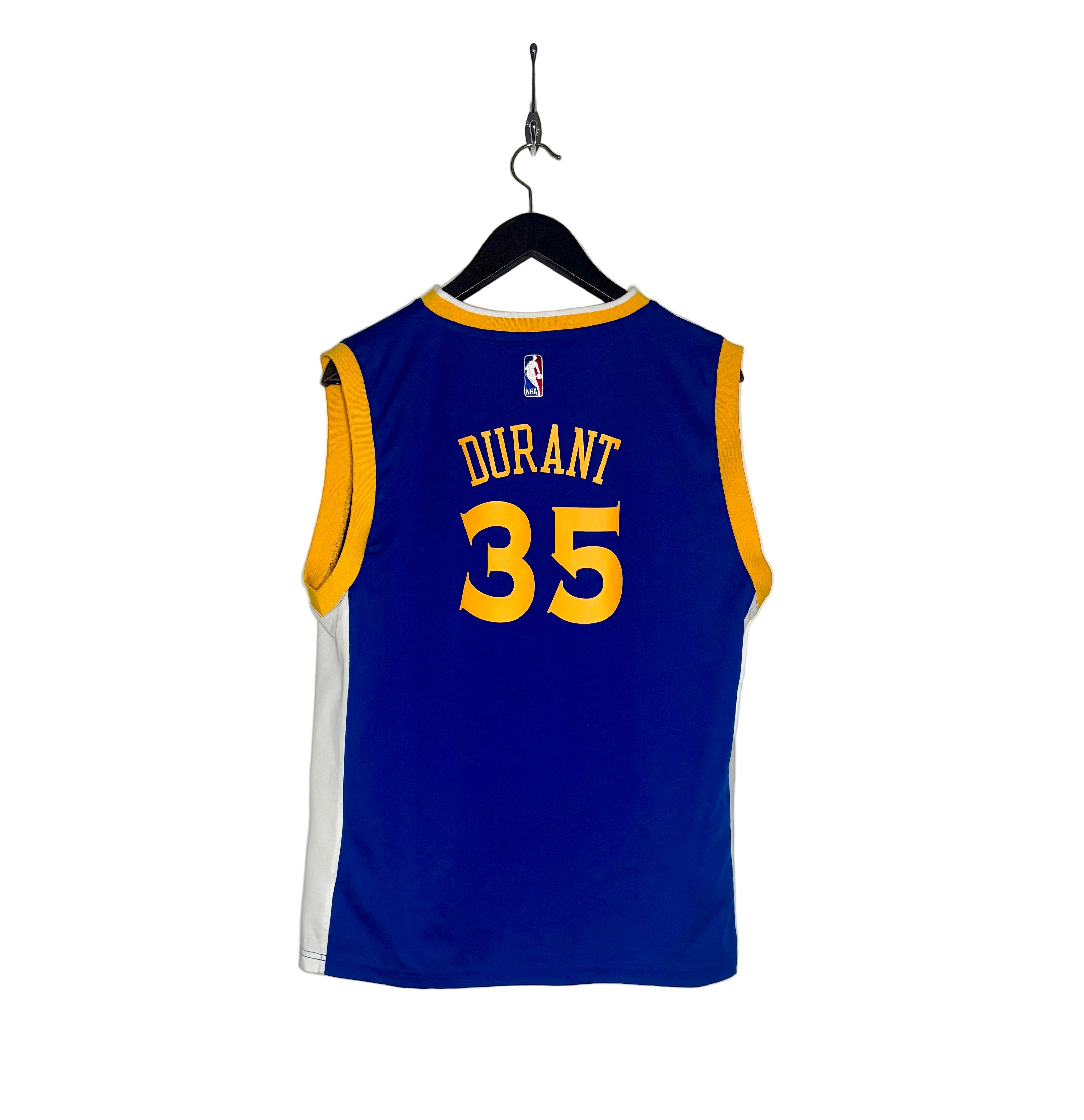 Adidas Vintage Golden State Warriors Jersey #35 Kevin Durant Blau Größe XL Kinder