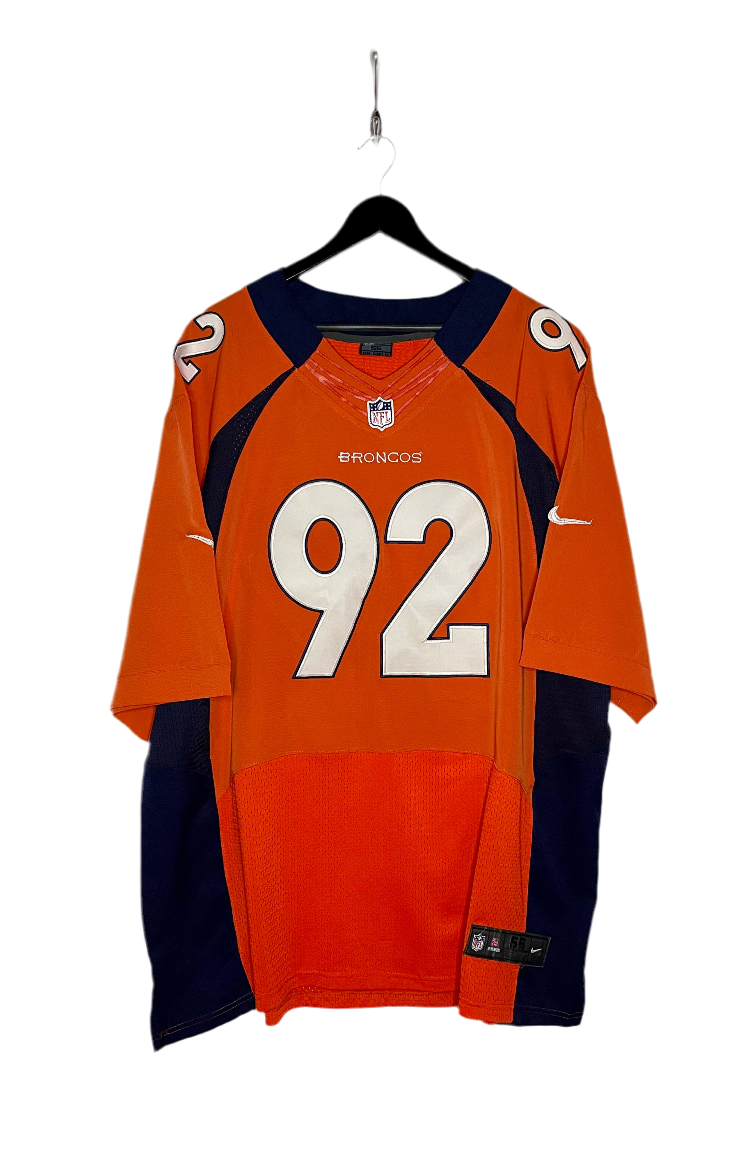 Nike Jersey Denver Broncos #92 Sylvester Williams Orange Größe XXL