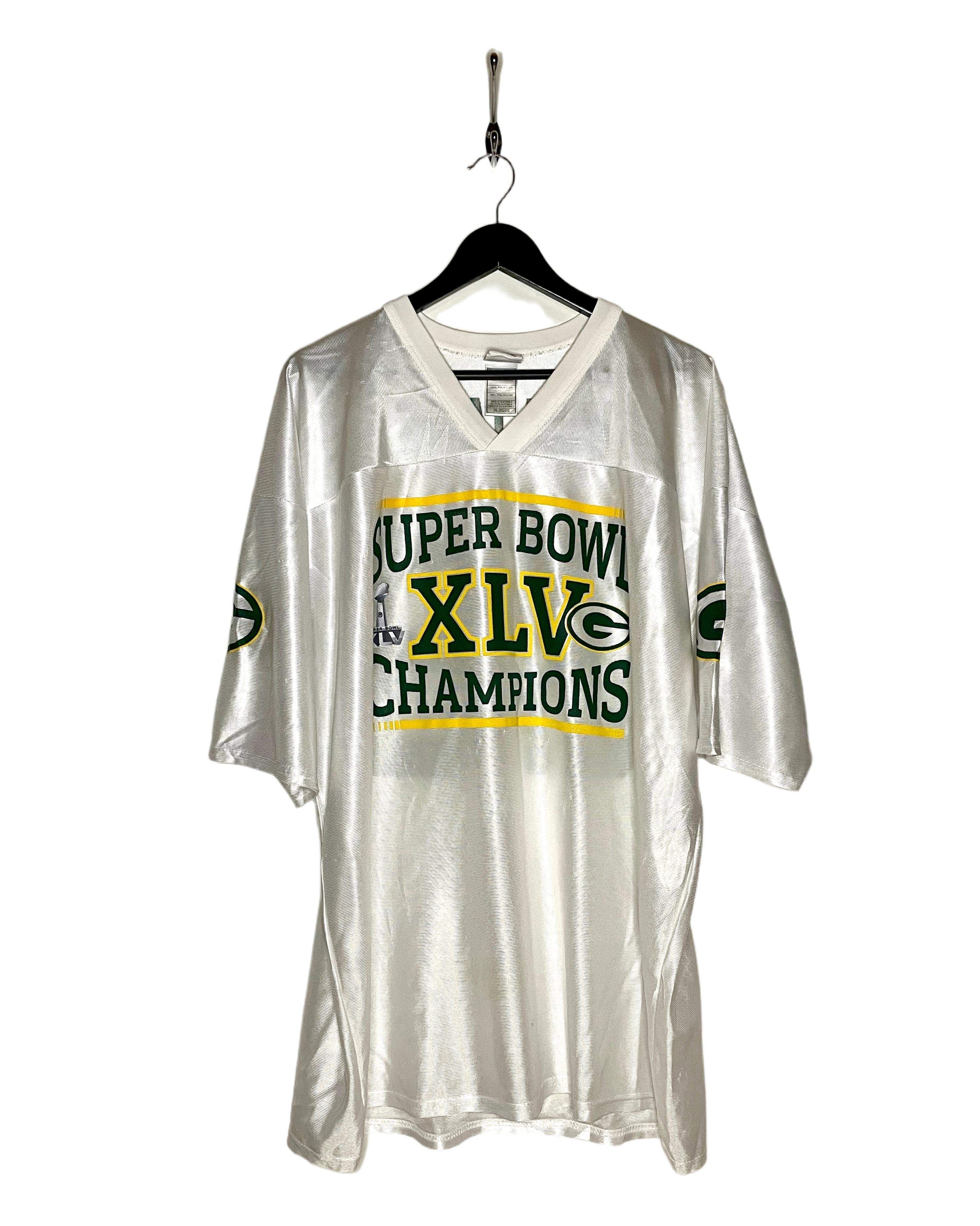 NFL T-Shirt Super Bowl Champion XLV Packers #38 Tramon Williams Size XXL