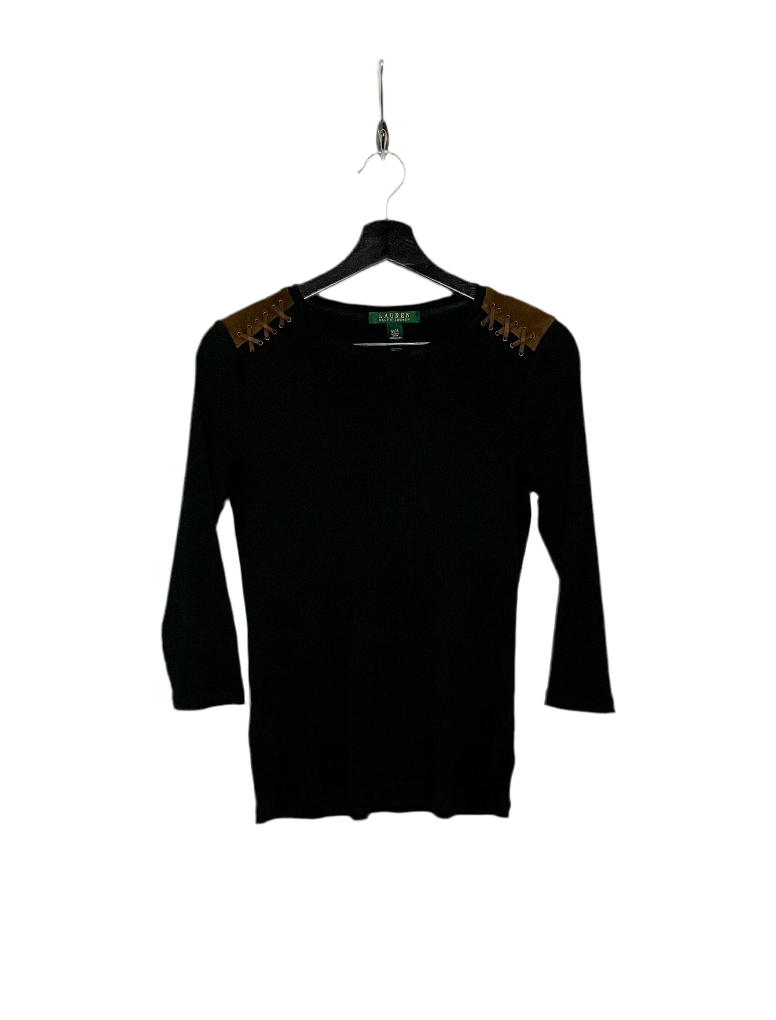 Ralph Lauren Vintage Longsleeve Schwarz Größe M Damen
