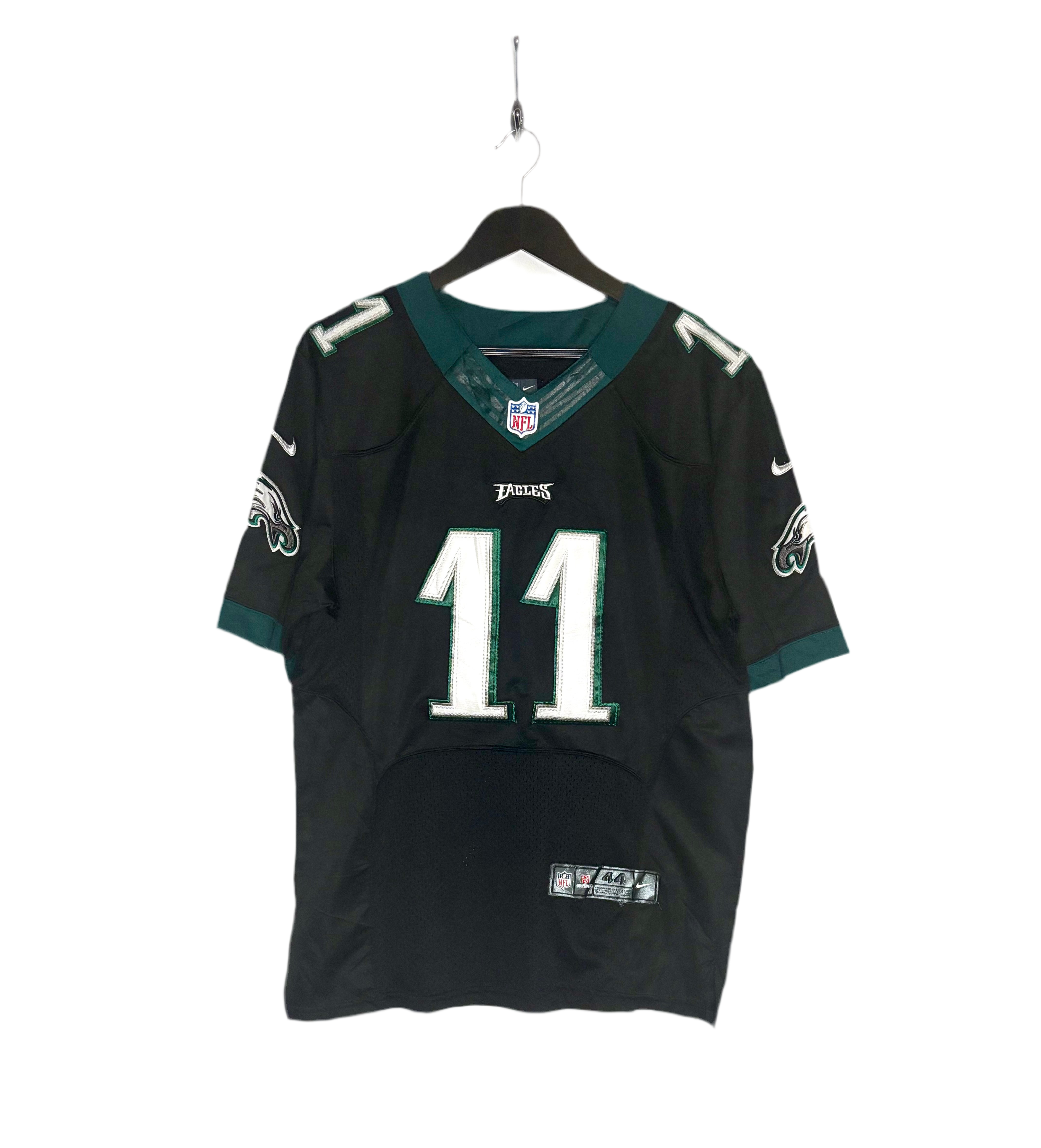 Nike NFL Philadelphia Eagles Jersey #11 Carson Wentz Schwarz Größe S