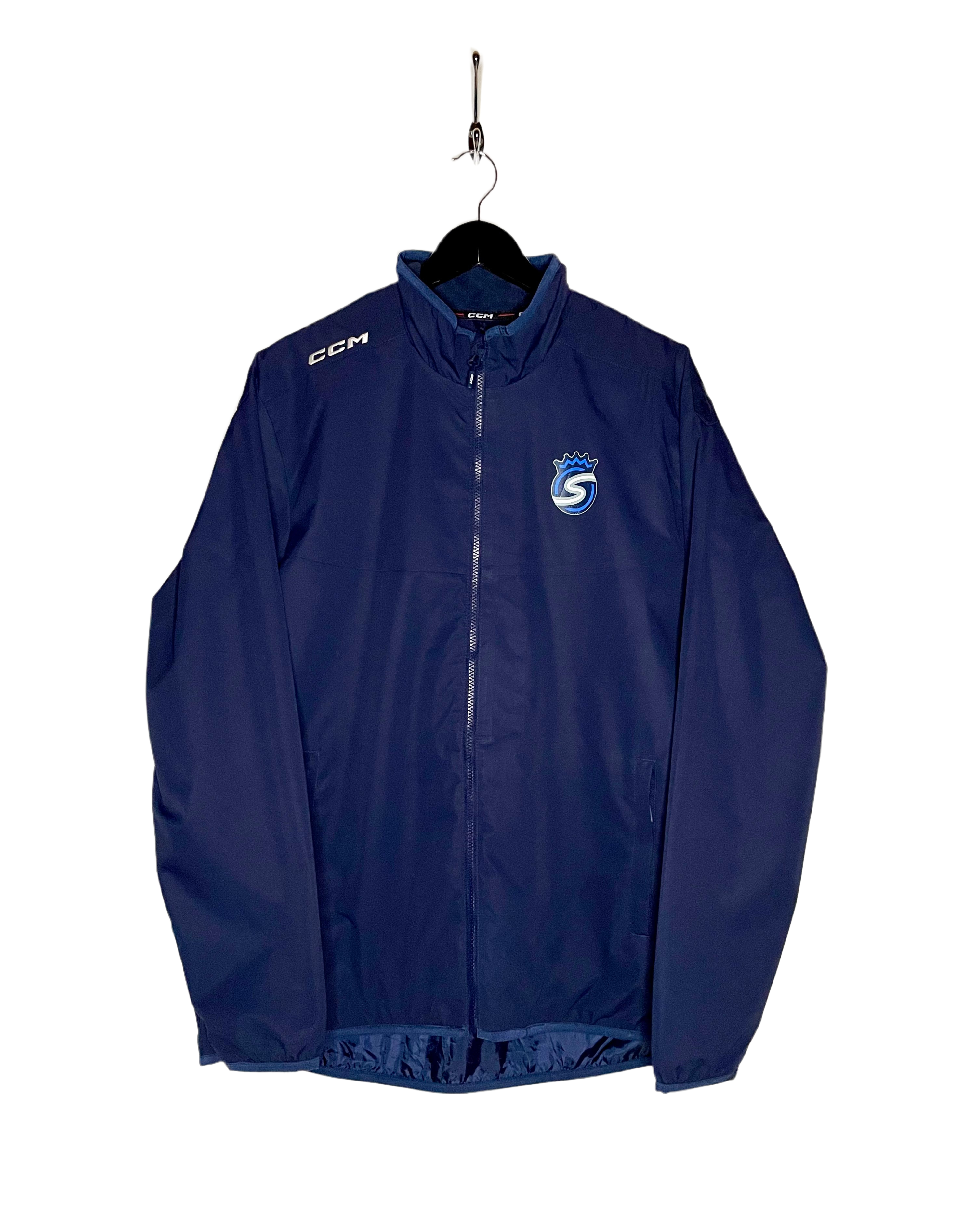 CCM Trainingsjacke Blau Größe XL