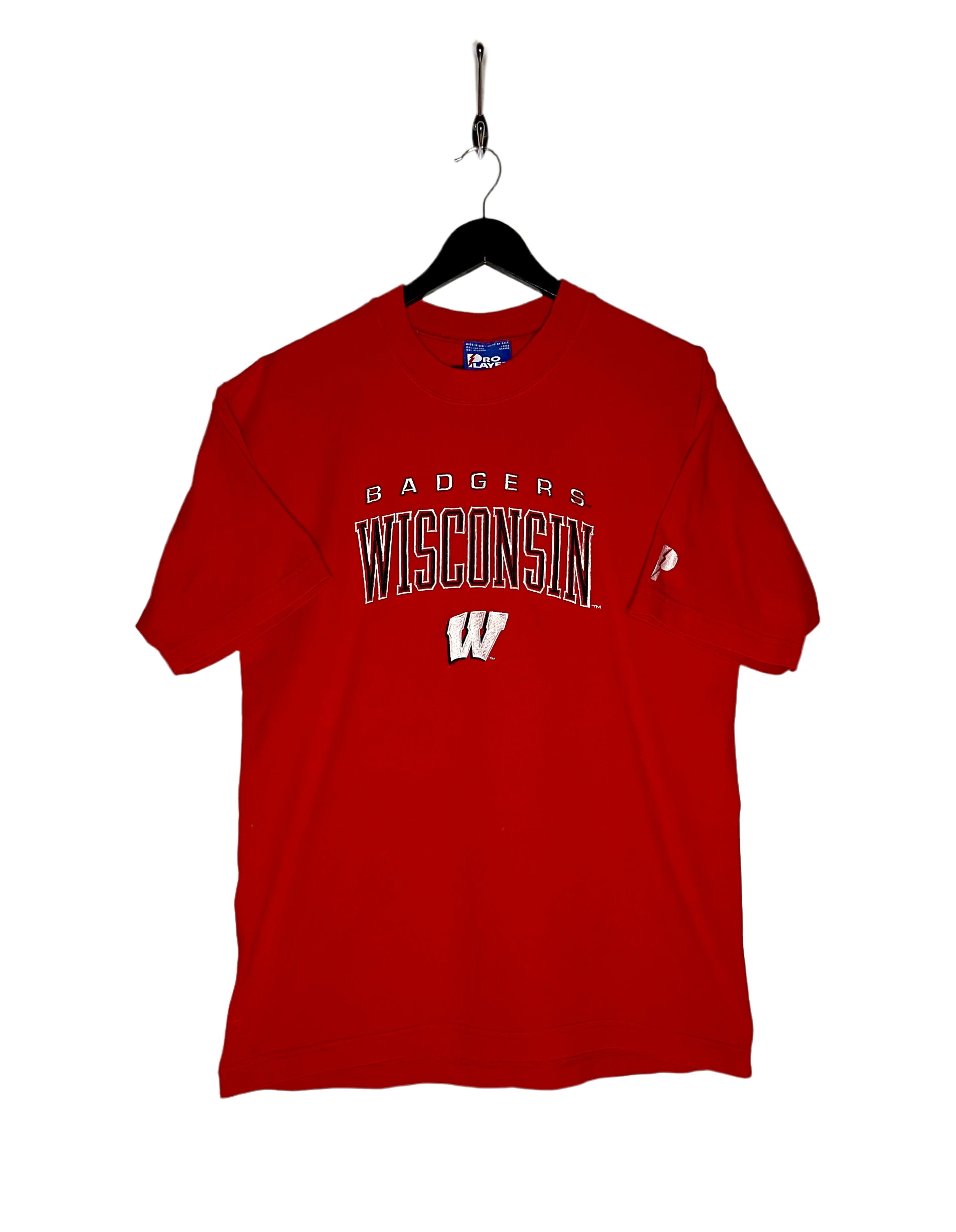 Pro Player T-Shirst Wisconsin Badgers Rot Größe L