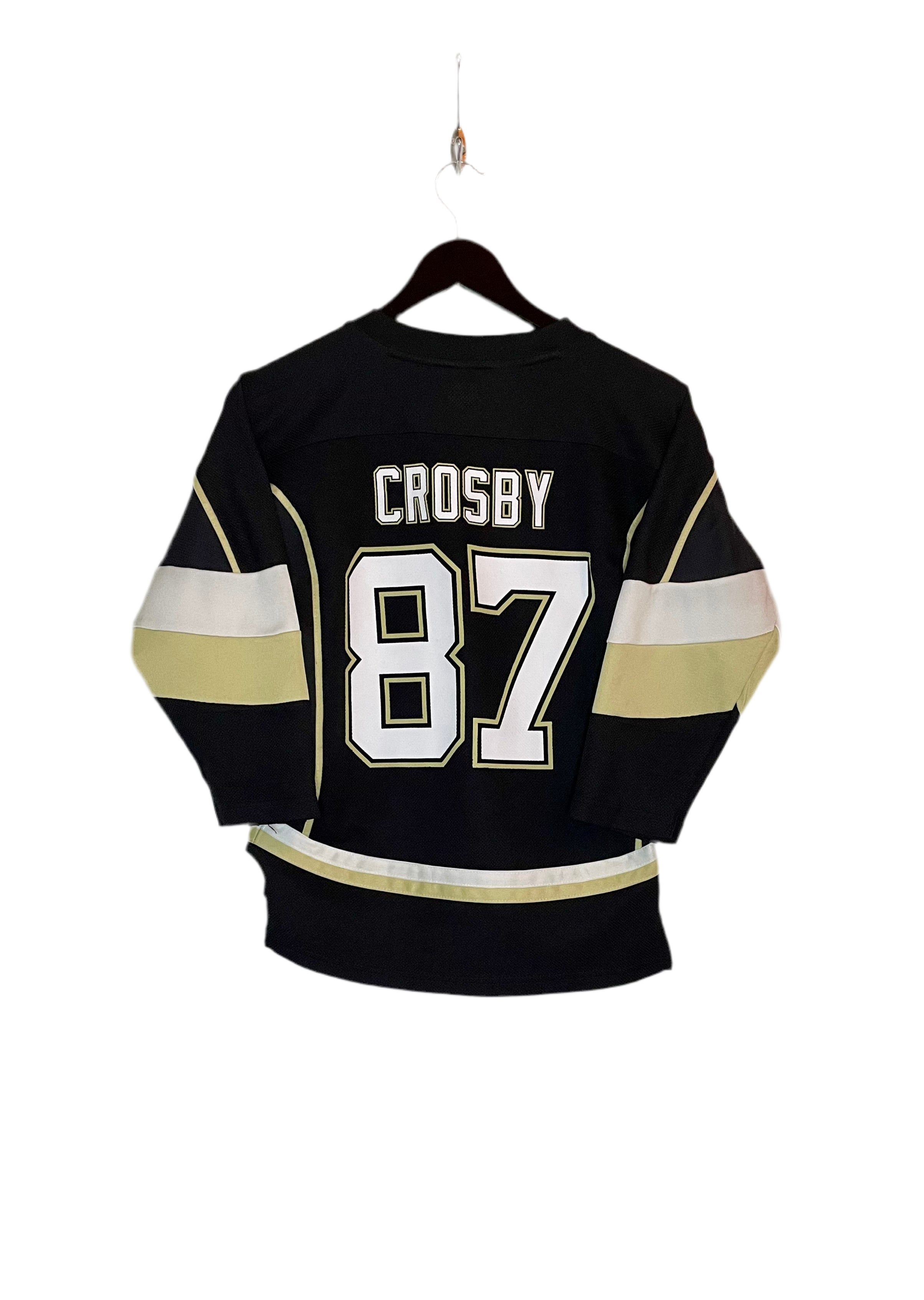 NHL Jersey Pittsburgh Penguins #27 Sidney Crosby Schwarz Größe S Kids